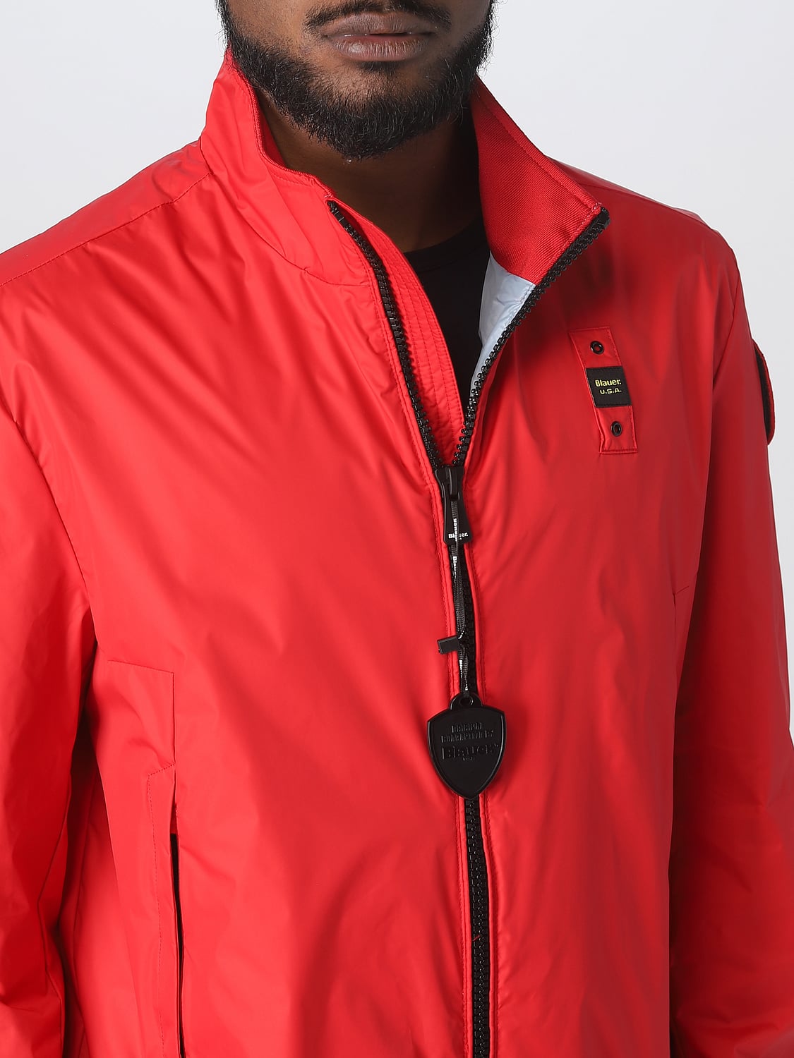 BLAUER GIACCA: Giacca uomo Blauer, Rosso - Img 4