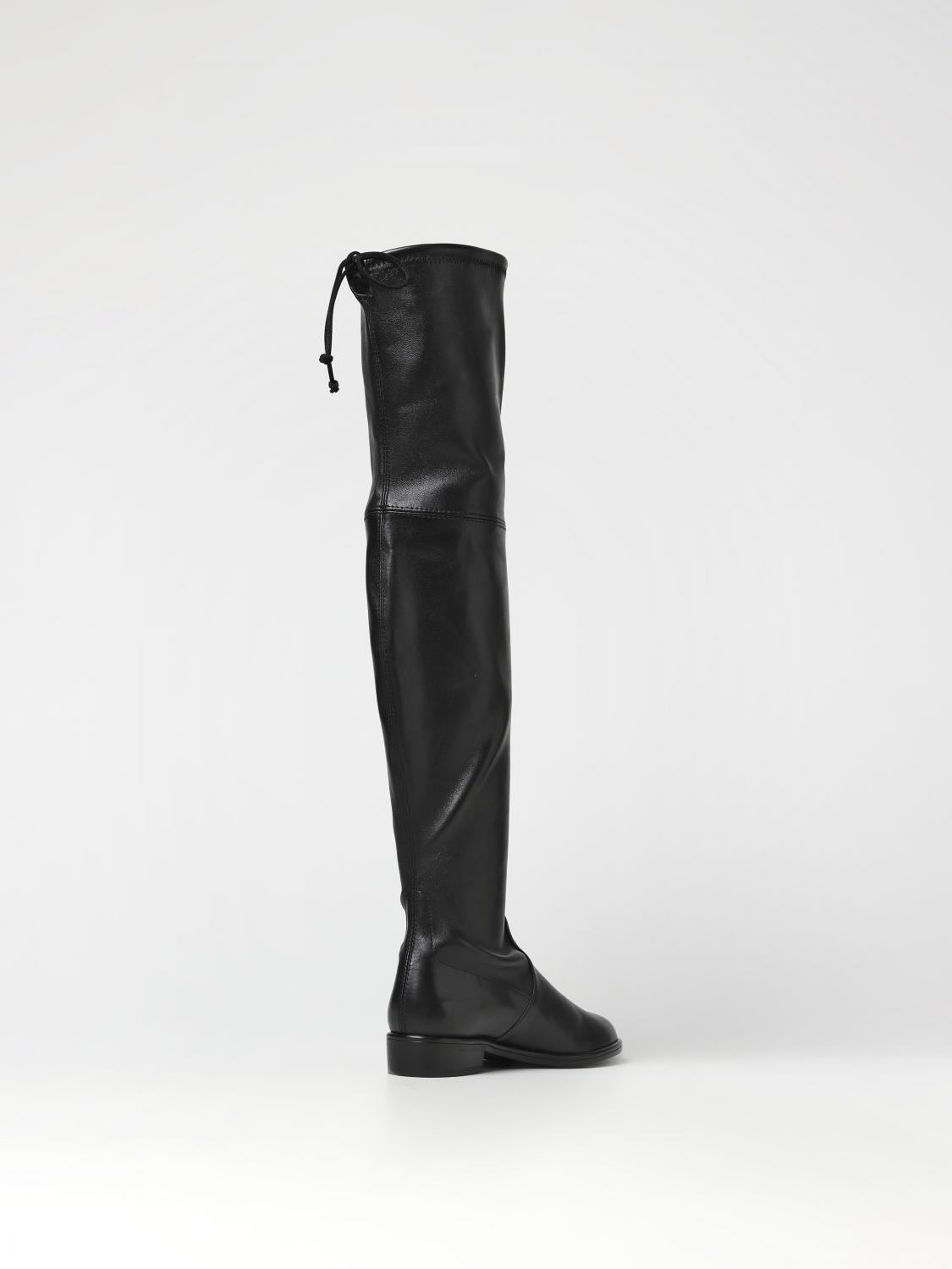 STUART WEITZMAN STIEFEL: Stiefel damen Stuart Weitzman, Schwarz - Img 3