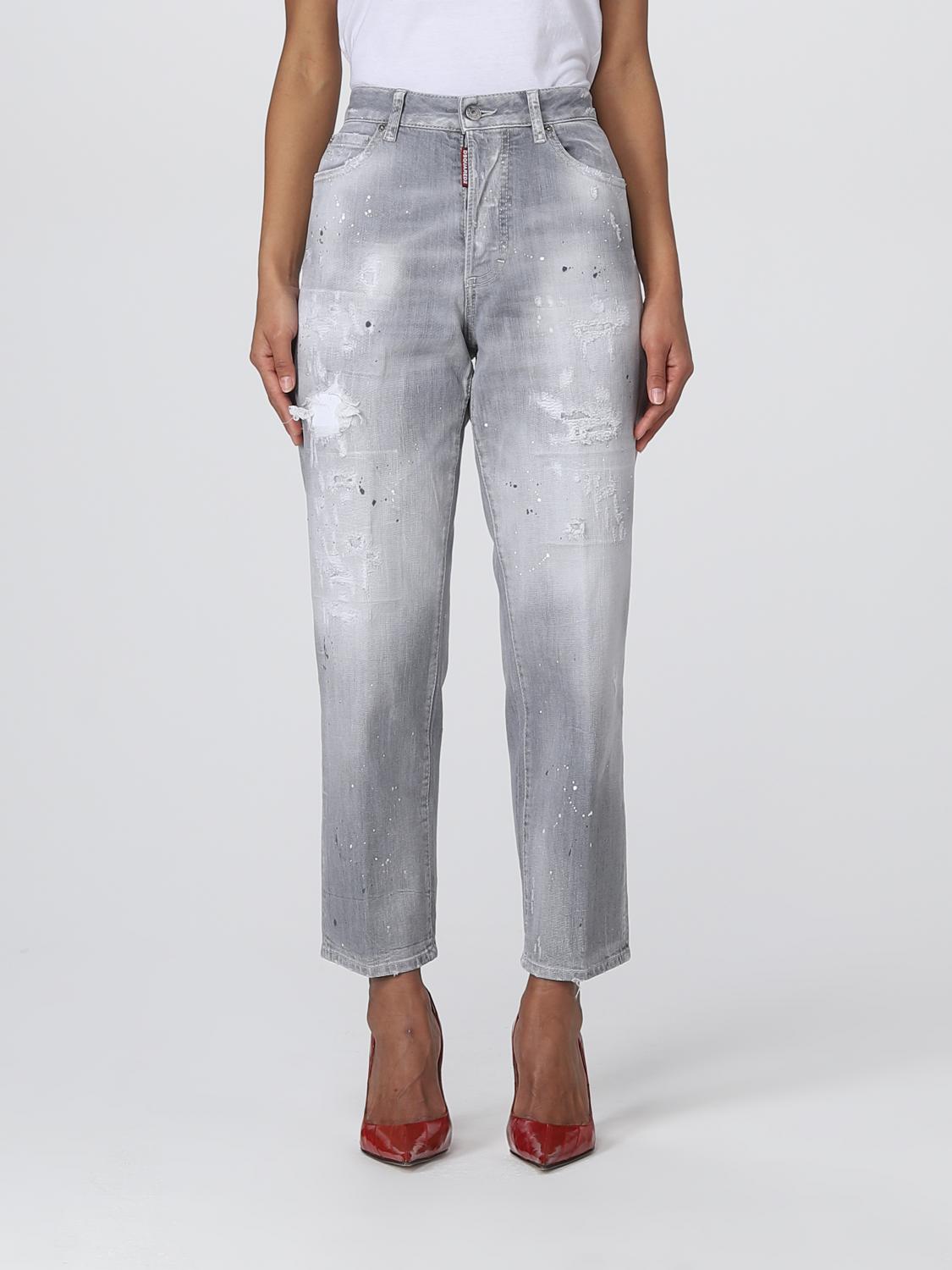 DSQUARED2: denim jeans - Grey | Dsquared2 jeans