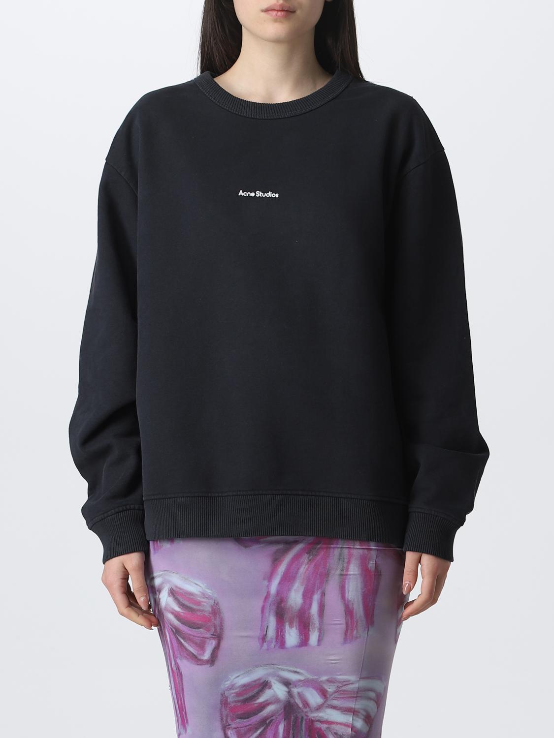 Acne Studios スウェットシャツ レディース - ブラック | AI0067 
