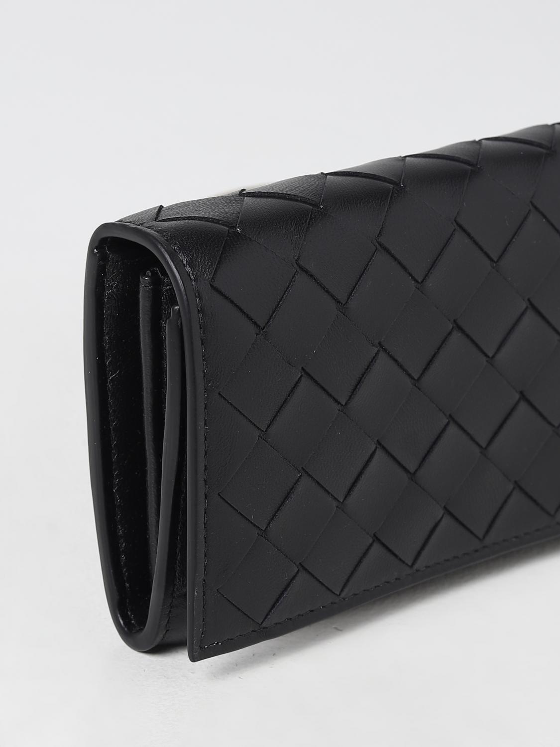 BOTTEGA VENETA 钱包: 钱包 女士 Bottega Veneta, 黑色 - Img 4