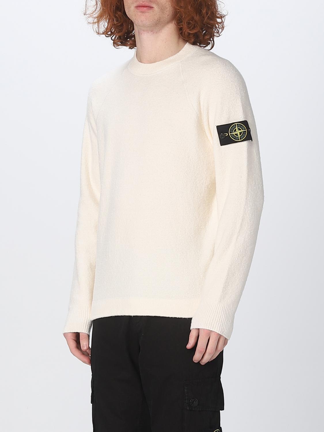 STONE ISLAND JERSEY: Jersey hombre Stone Island, Natural - Img 4