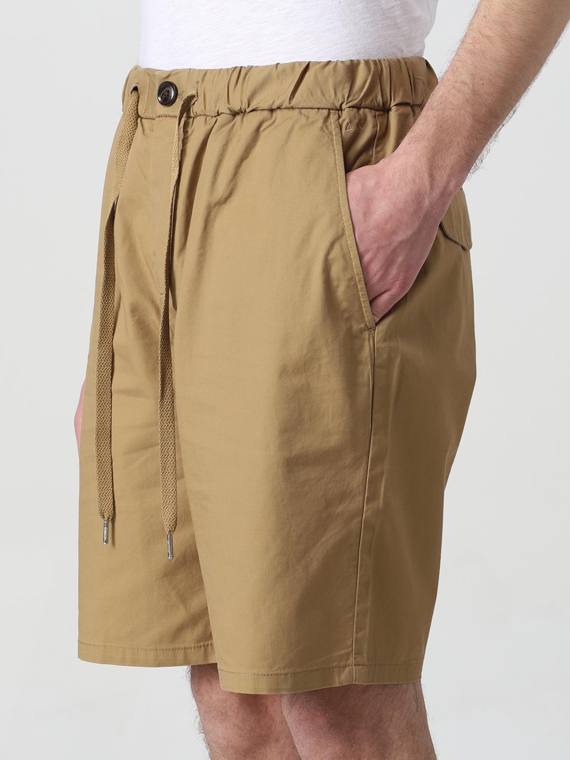 SUN68 SHORTS: Shorts herren Sun 68, Camel - Img 3
