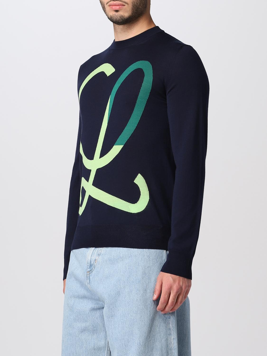 LOEWE PULLOVER: Pullover herren Loewe, Blau - Img 4