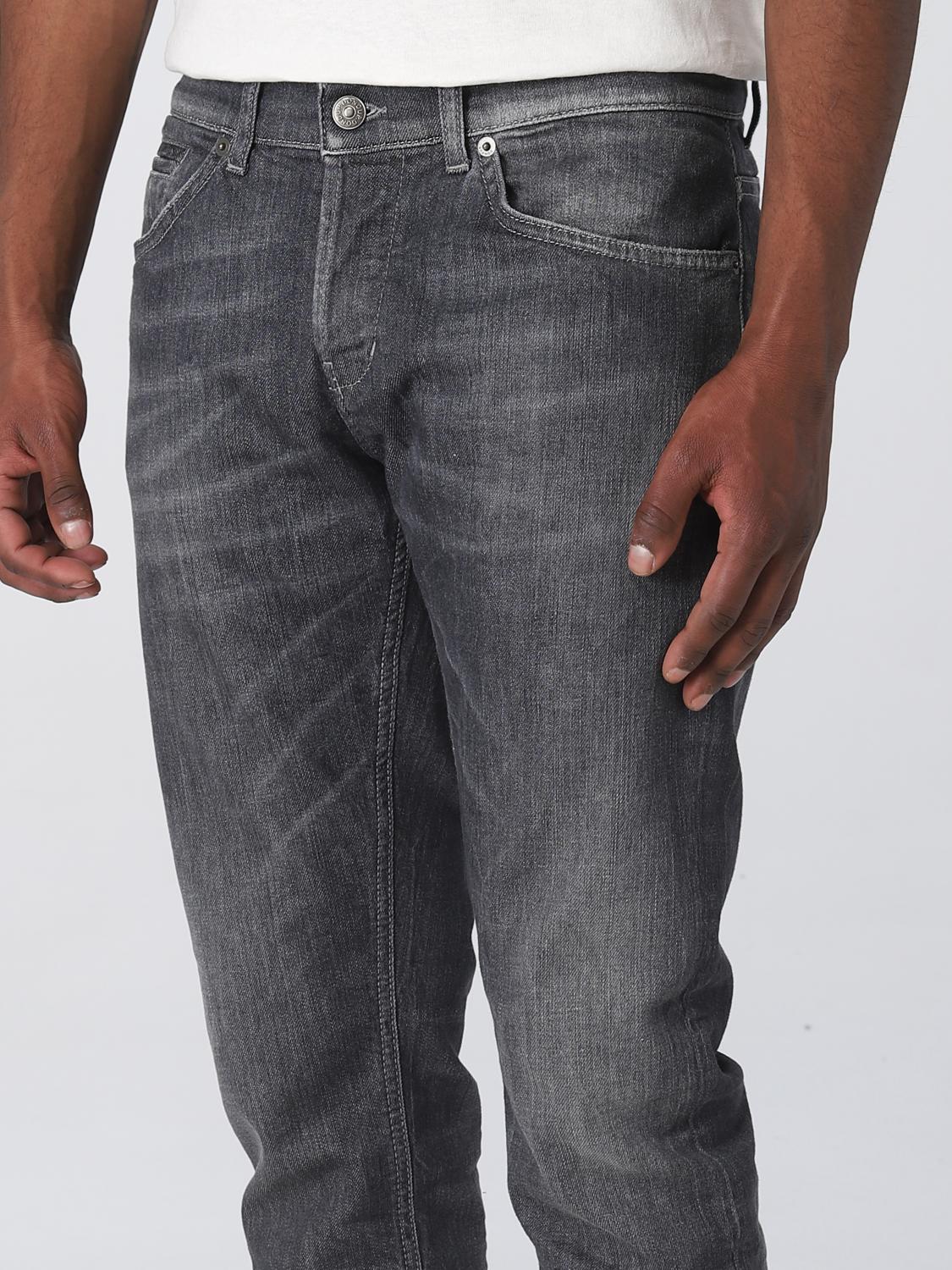 DONDUP JEANS: Jeans Dondup in denim, Nero - Img 3