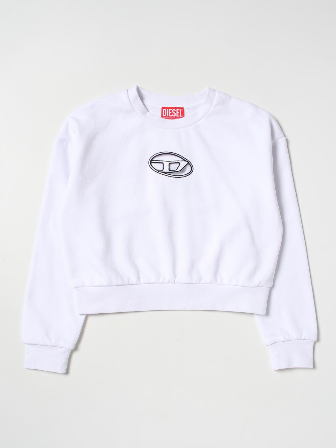 DIESEL JERSEY: Jersey niños Diesel, Blanco - Img 1