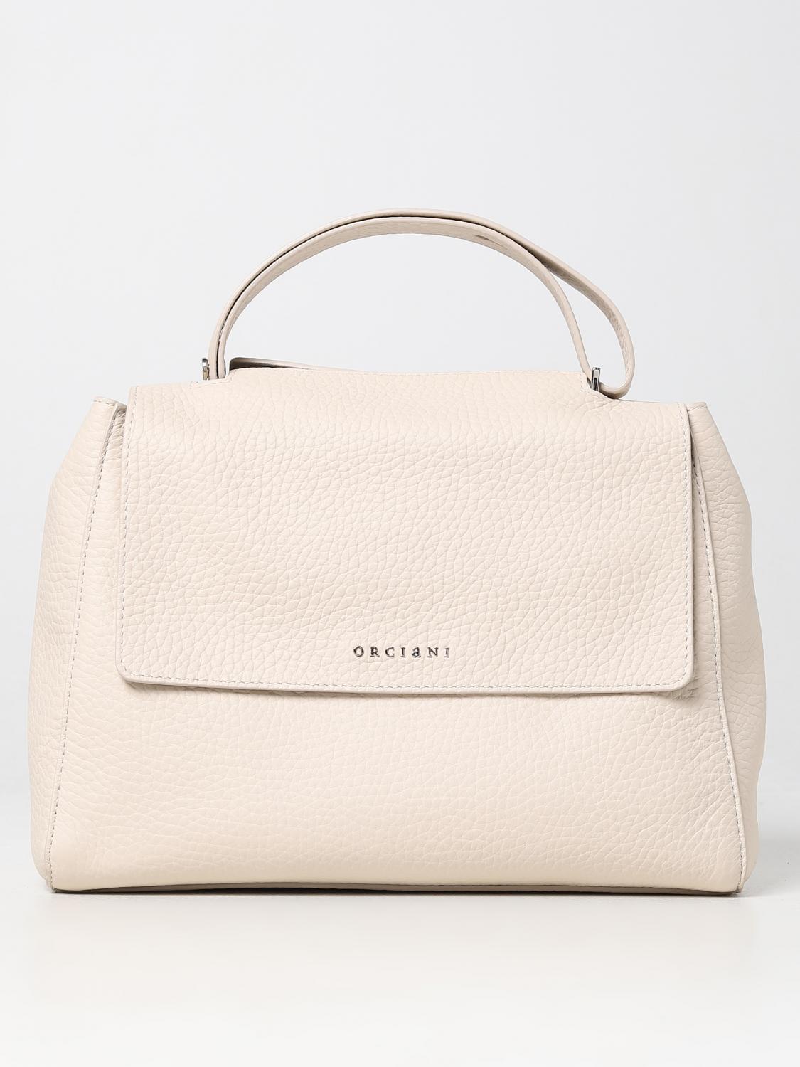 ショルダーバッグ・ポシェット ORCIANI Woman Shoulder bag Ivory BT2006SOFT AVORIO Orciani Outlet: Shoulder bag woman - Ivory | Orciani