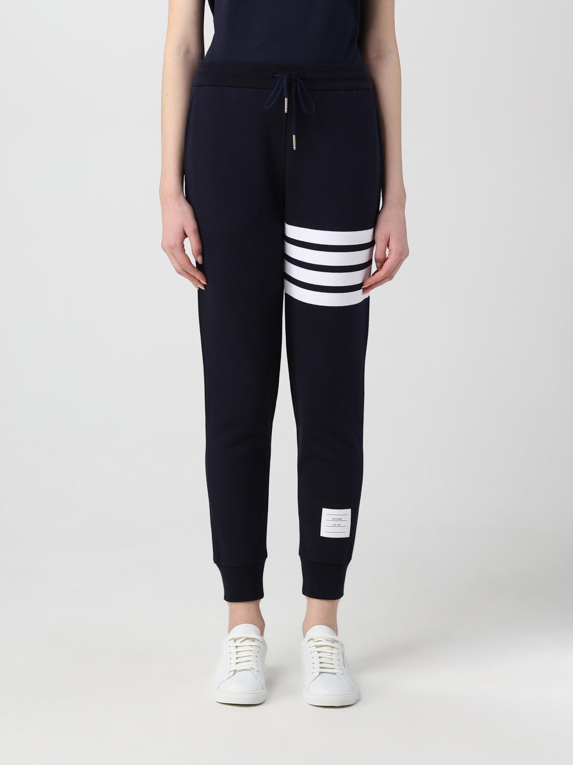Pantalon femme Thom Browne - Bleu Marine