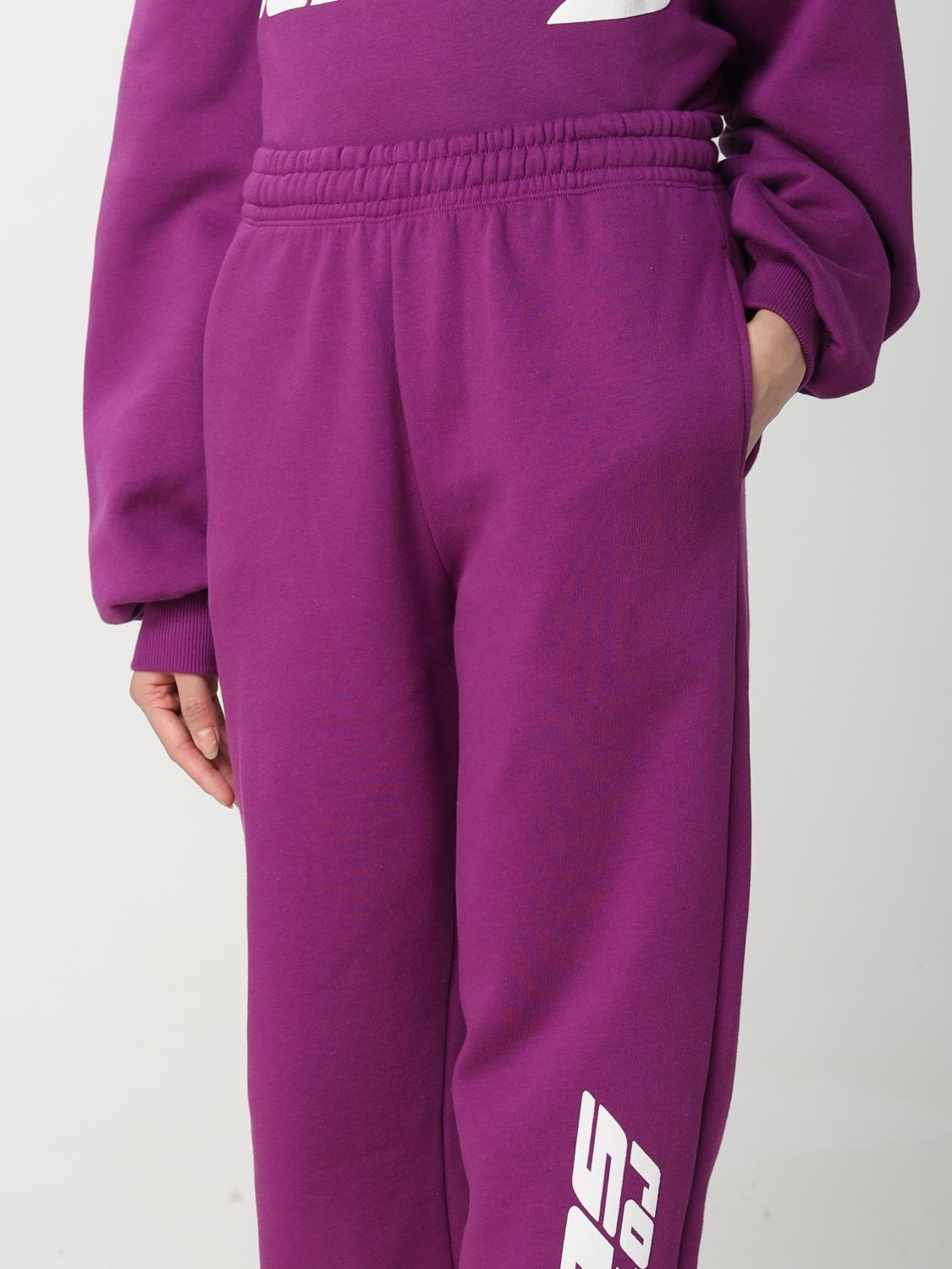ROTATE PANTALONI: Pantalone Rotate in cotone, Viola - Img 4