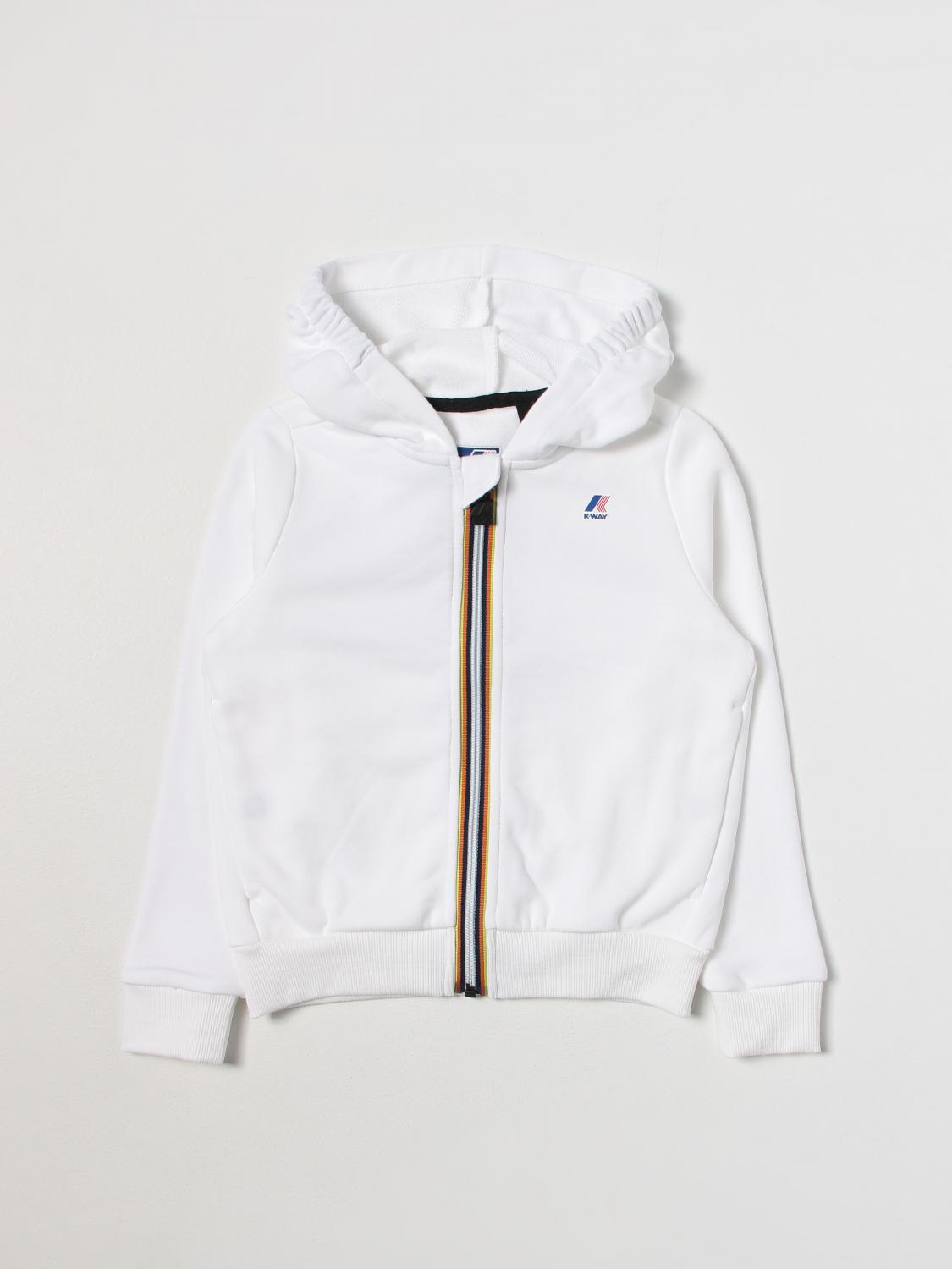 K-WAY PULL: Pull enfant K-way, Blanc - Img 1