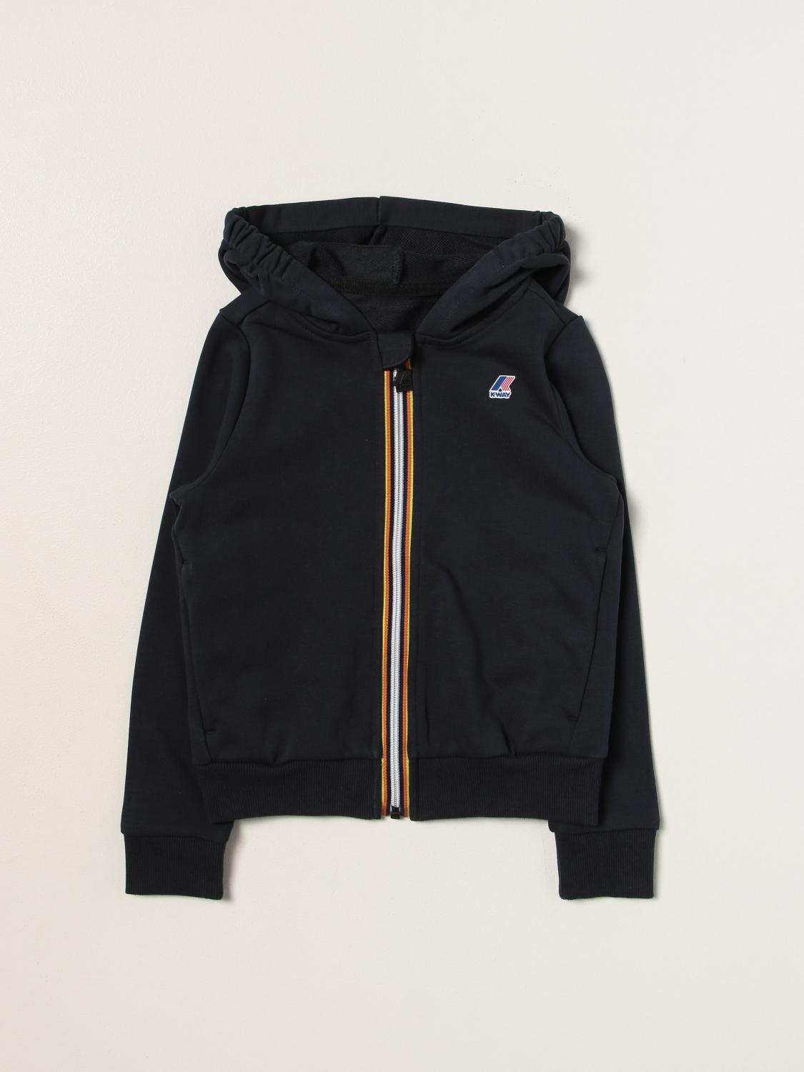 K-WAY PULL: Pull enfant K-way, Bleu - Img 1