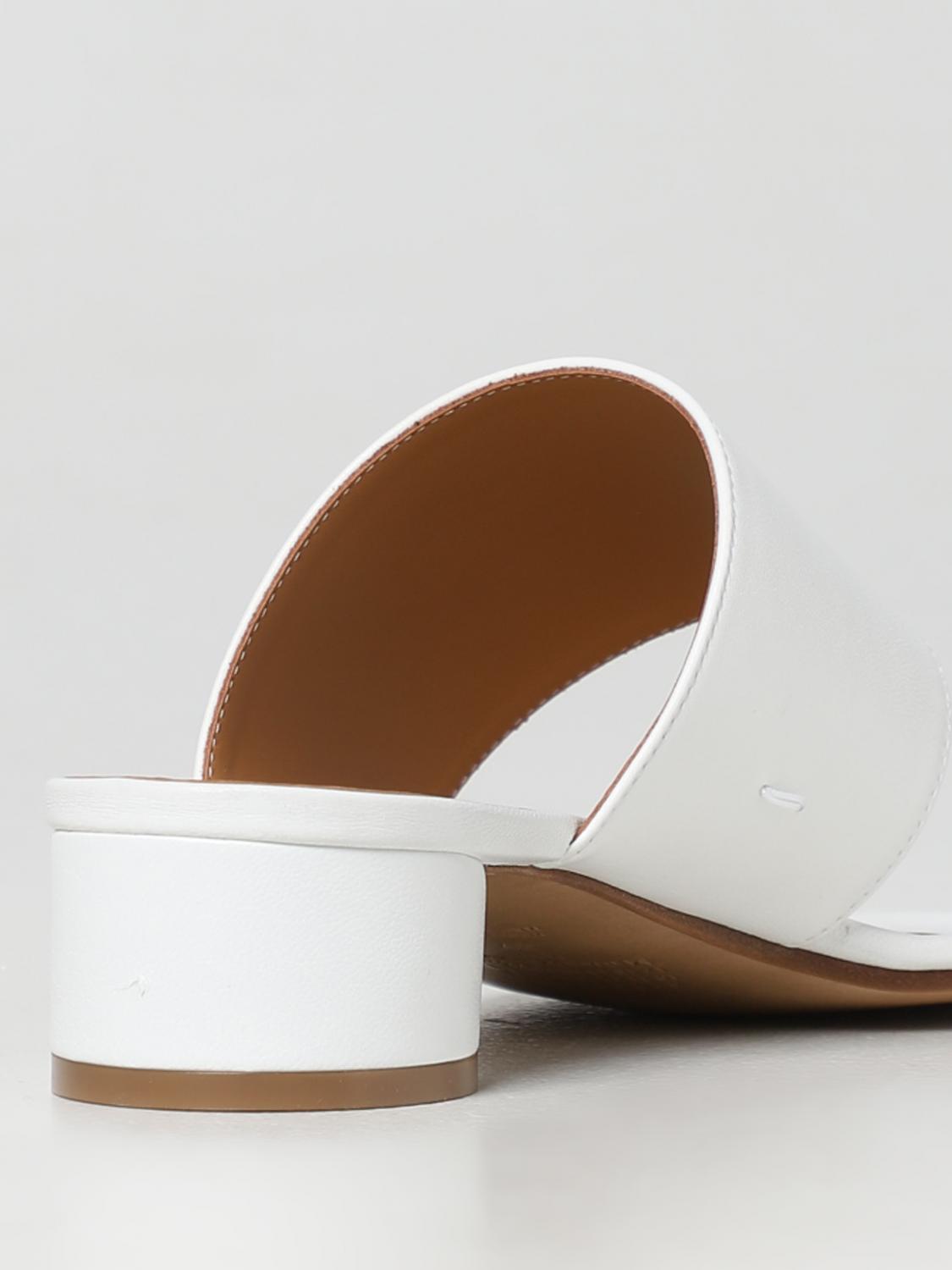 サンダル・ミュール Maison Margiela [Maison Margiela] SS23 Sandals S58WP0263P539 Maison Margiela Outlet: Wedge shoes woman - White | Maison