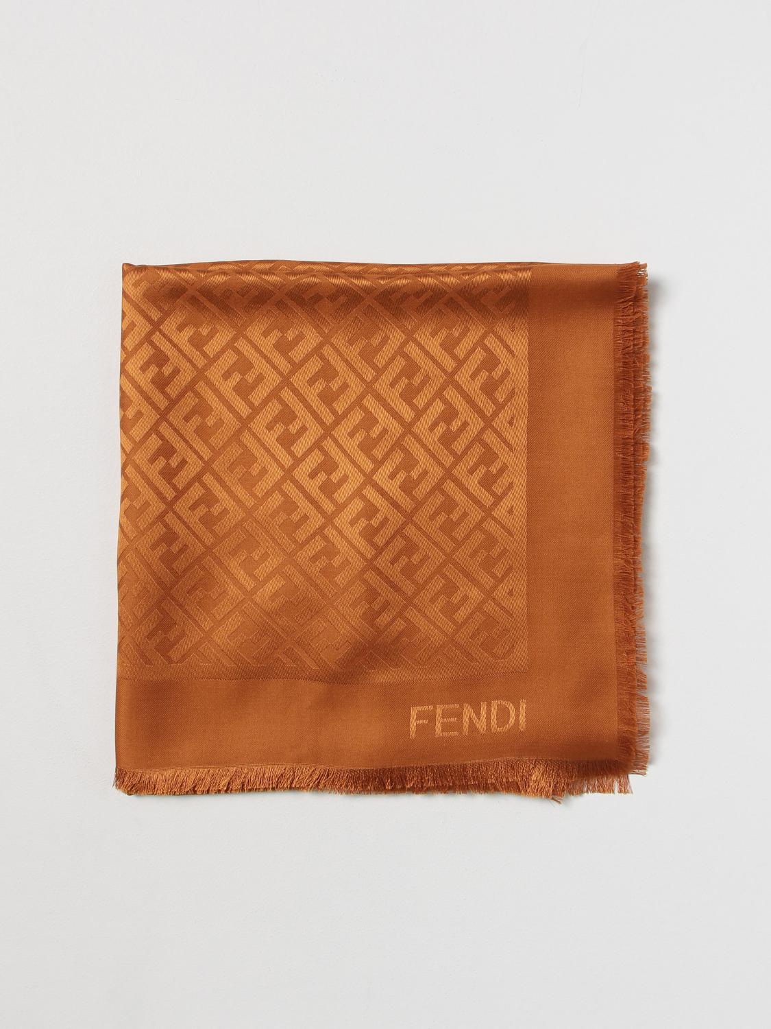 Fendi - Woman - Brown - Scarf main image 1