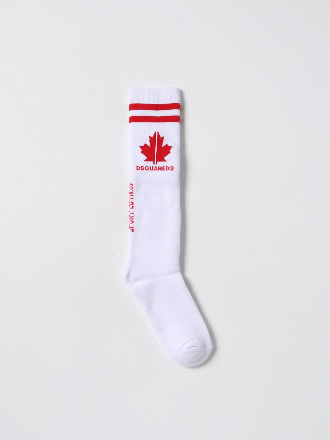 DSQUARED2 SOCKEN: Socken kinder Dsquared2 Junior, Weiss 1 - Img 1