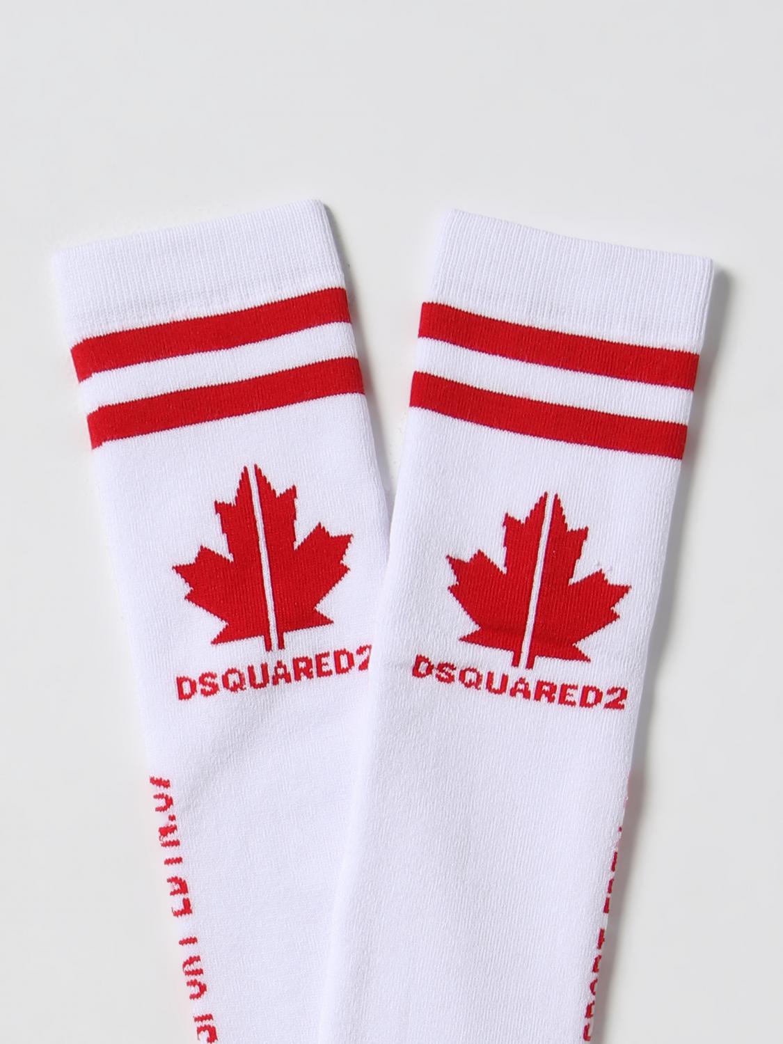 DSQUARED2 SOCKEN: Socken kinder Dsquared2 Junior, Weiss 1 - Img 2