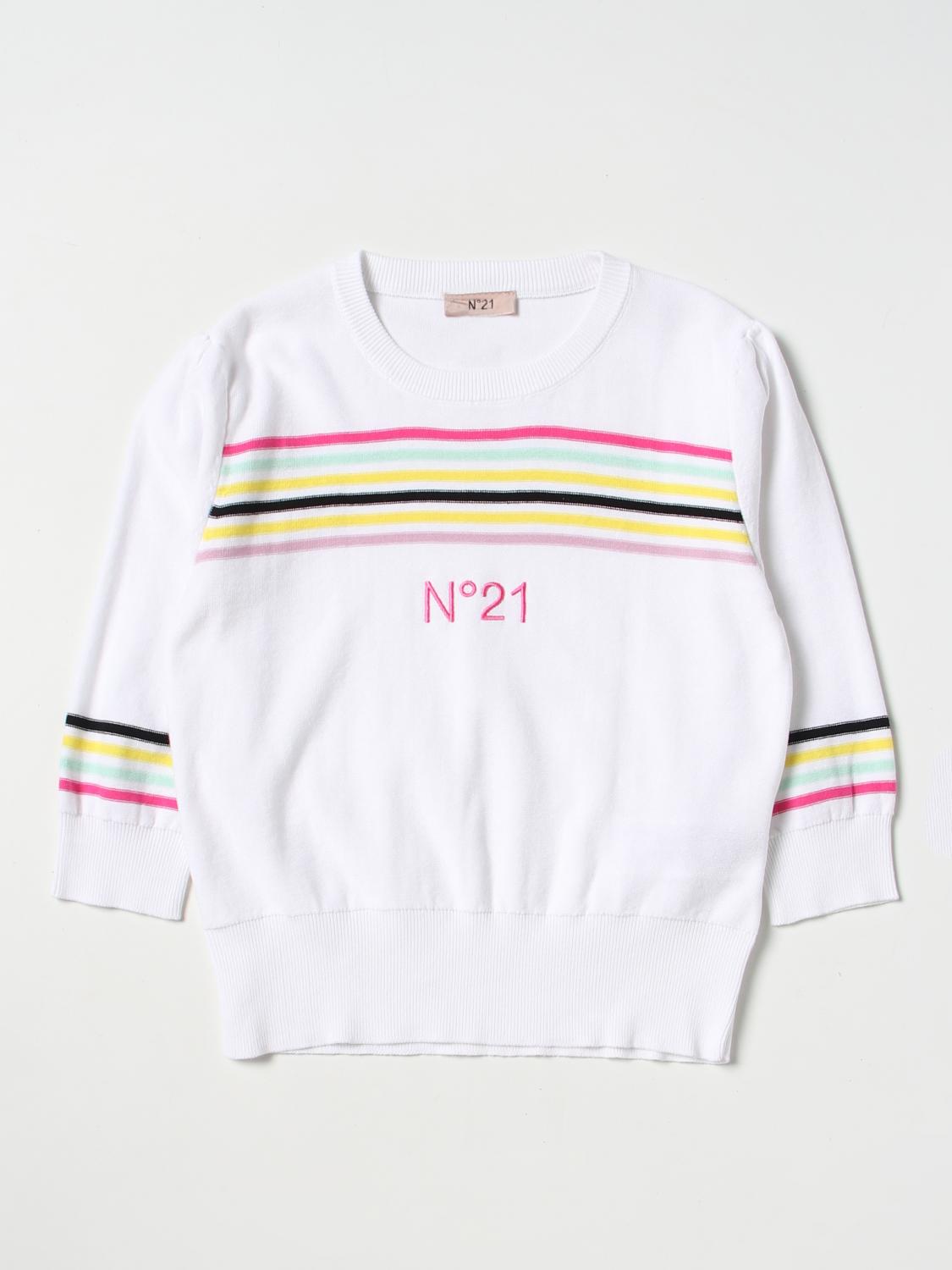 N° 21 JERSEY: Jersey niños N° 21, Blanco - Img 1