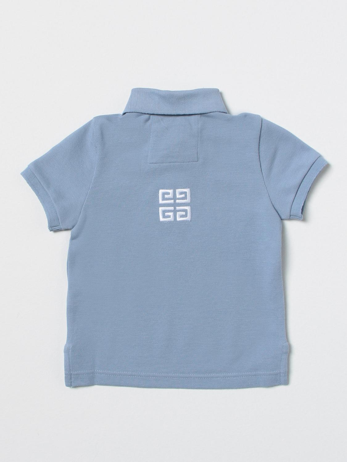 GIVENCHY CAMISETA: Camiseta niños Givenchy, Azul Oscuro - Img 2