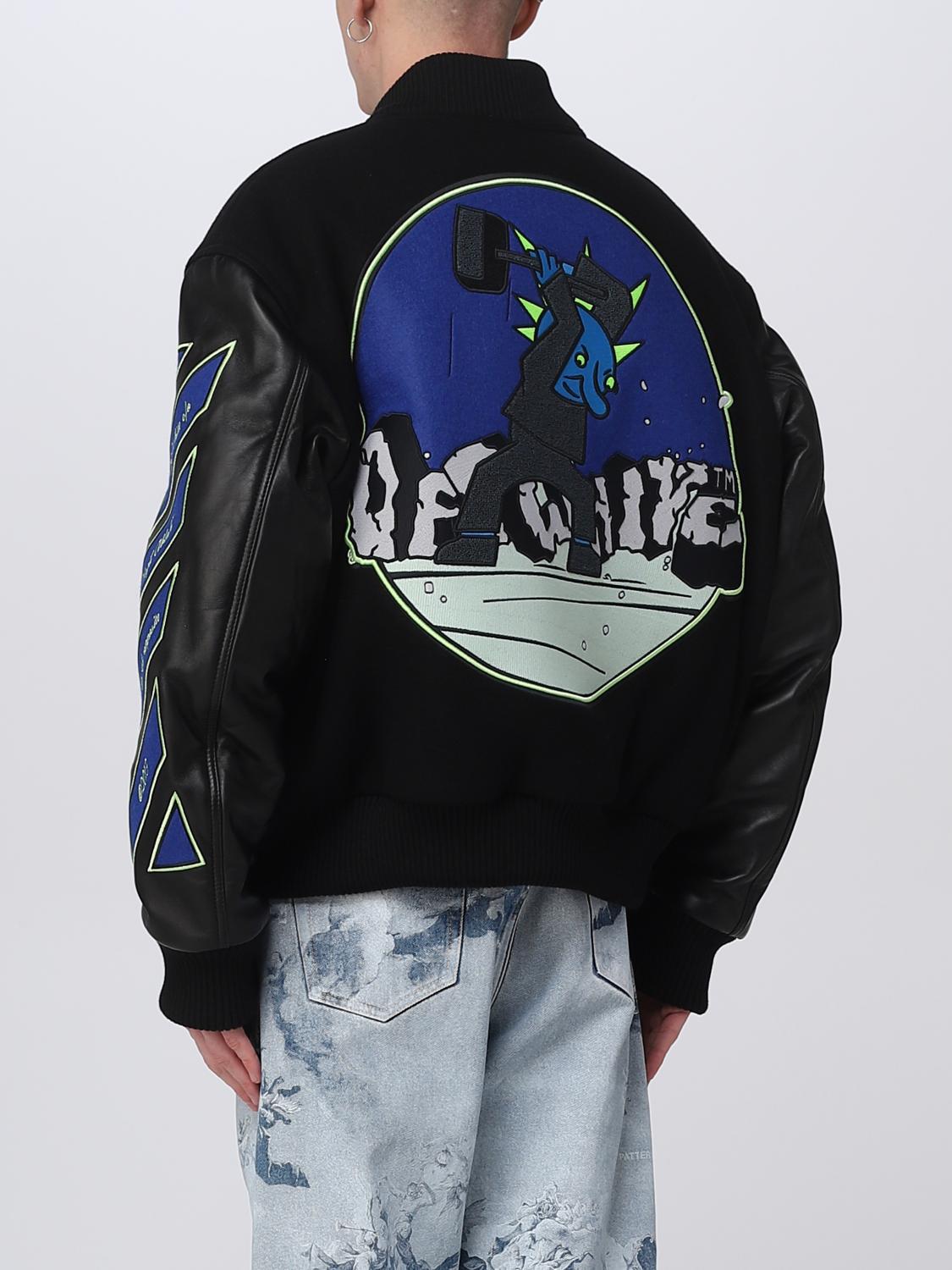 OFF-WHITE:ジャケット メンズ - ブラック | GIGLIO.COM OFF-WHITE:ジャケット メンズ - ブラック | GIGLIO.COM