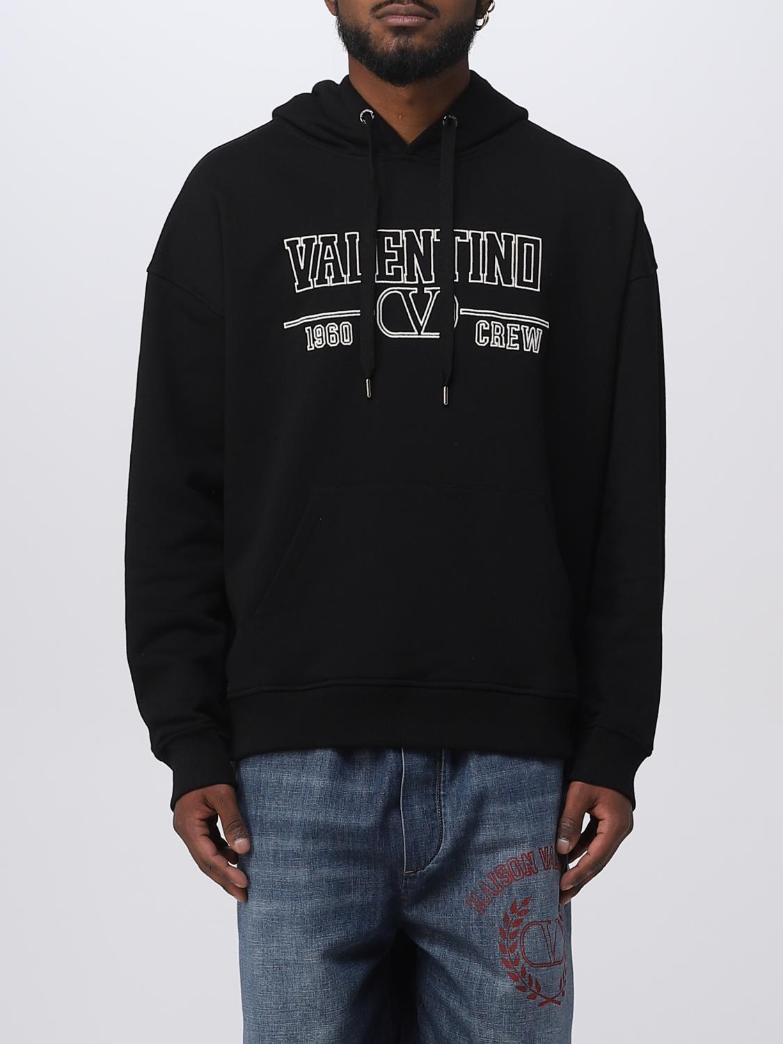 Valentino Mens Sweatshirt Vltn Logo Vltn Jumper Mens Vltn