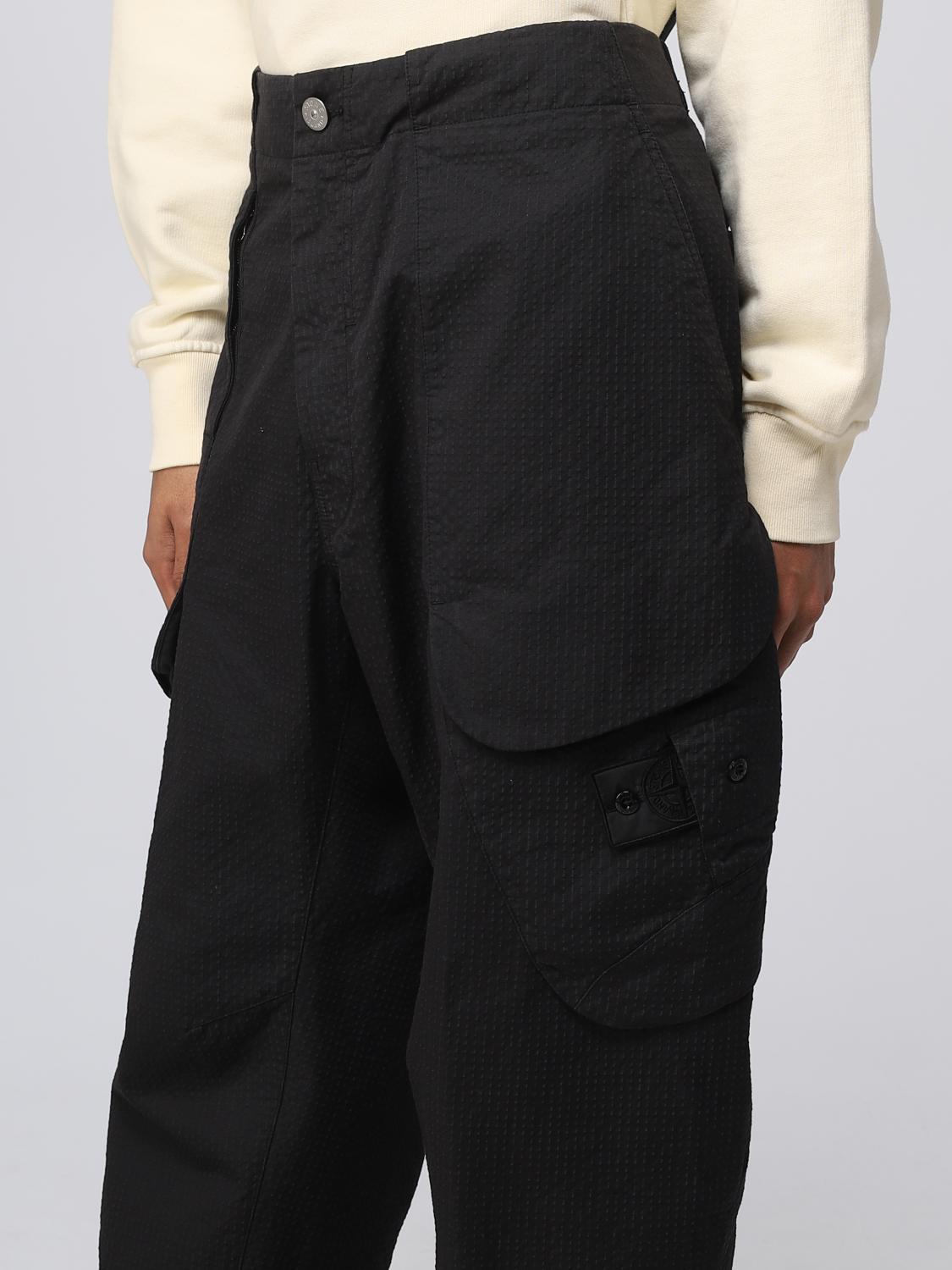 Stone Island Shadow Project Pants men - Black | 781930417 | GIGLIO.COM