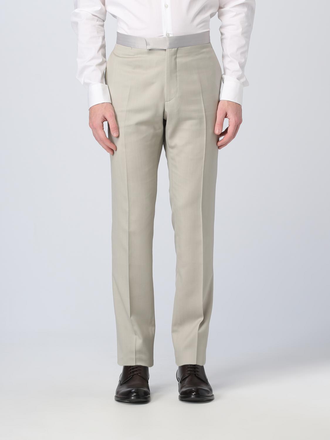 TAGLIATORE SUIT: Suit men Tagliatore, Beige - Img 7