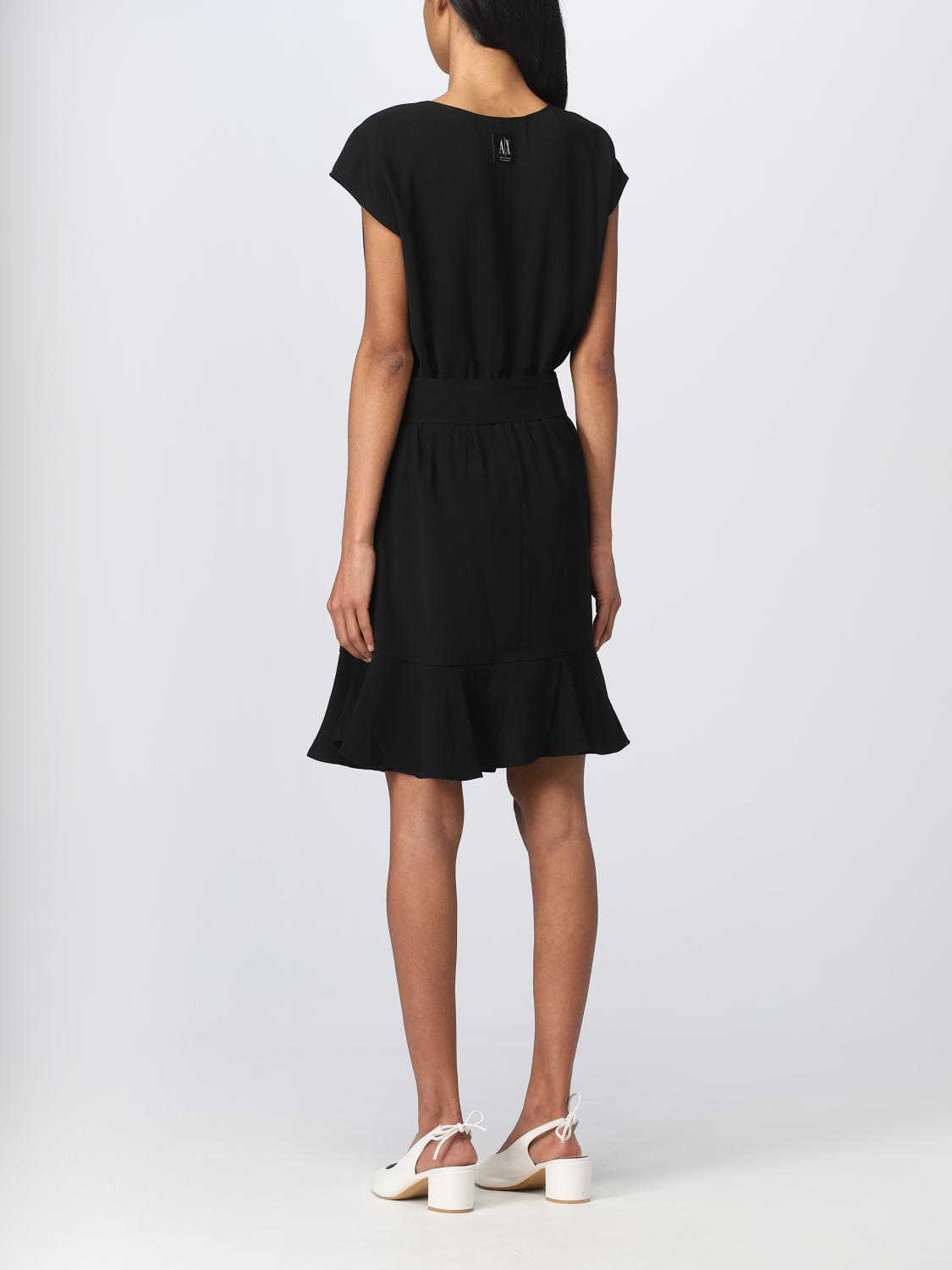 ARMANI EXCHANGE ABITO: Abito Armani Exchange in viscosa, Nero - Img 2