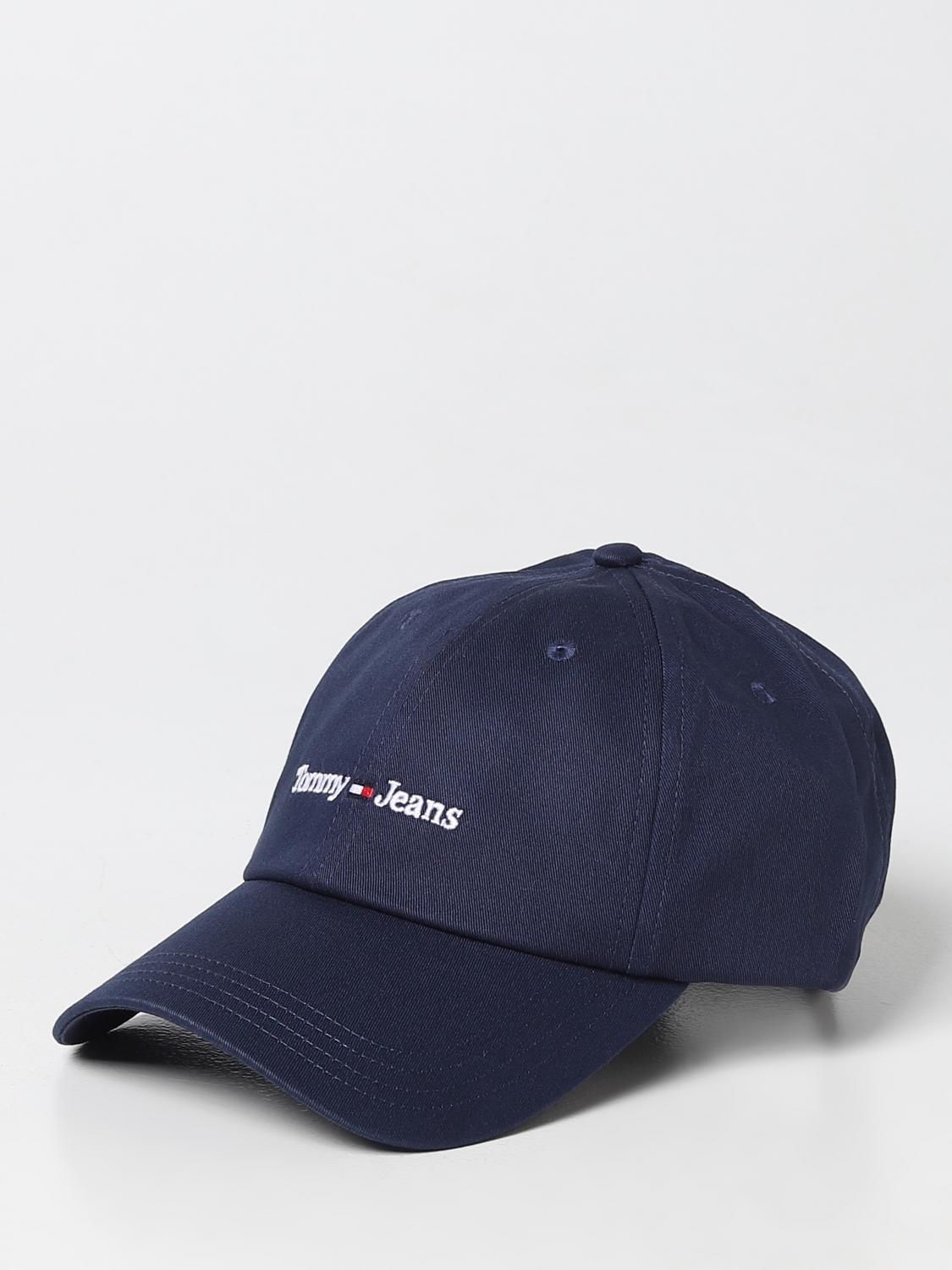 TOMMY JEANS CAPPELLO: Cappello Tommy Jeans in cotone organico, Blue - Img 1