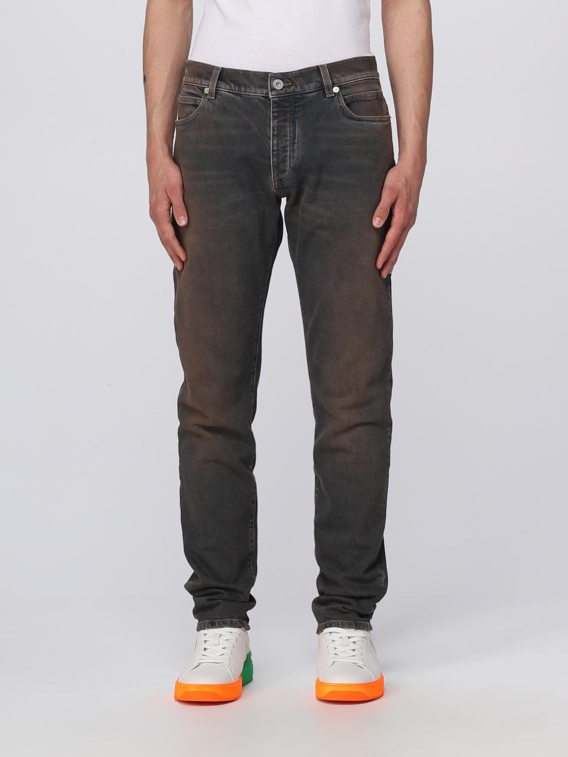 BALMAIN JEANS: Jeans Balmain in denim, Blue - Img 1