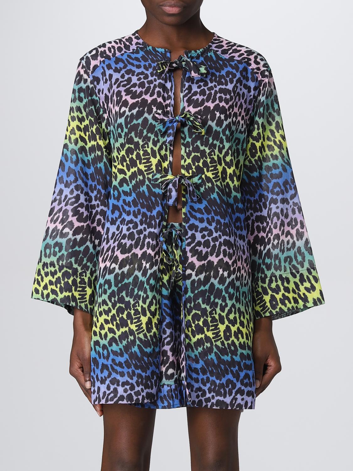 GANNI CAMISA: Camisa mujer Ganni, Fantasía - Img 1