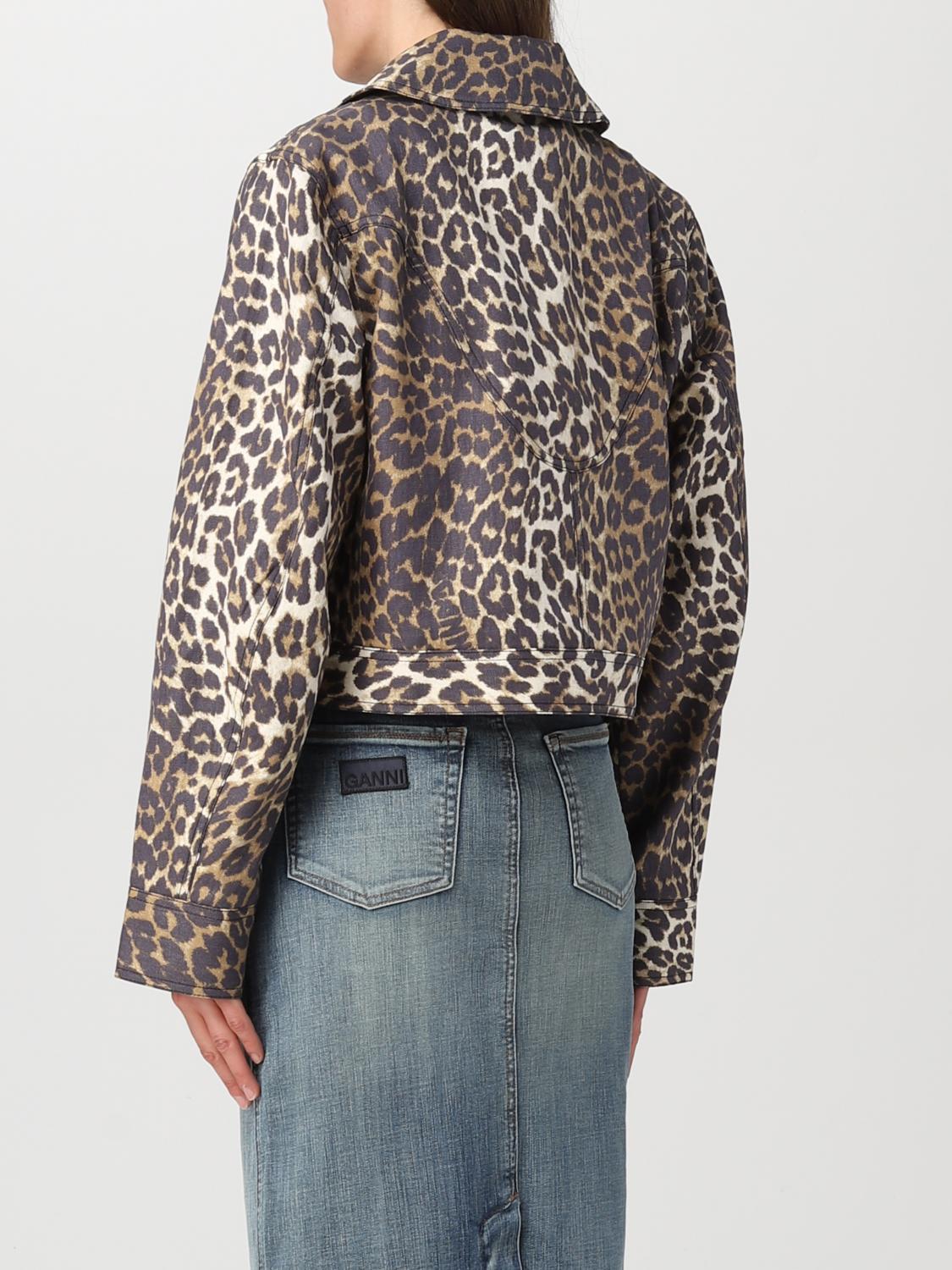 GANNI BLAZER: Ganni jacket in hemp and organic cotton, White - Img 3