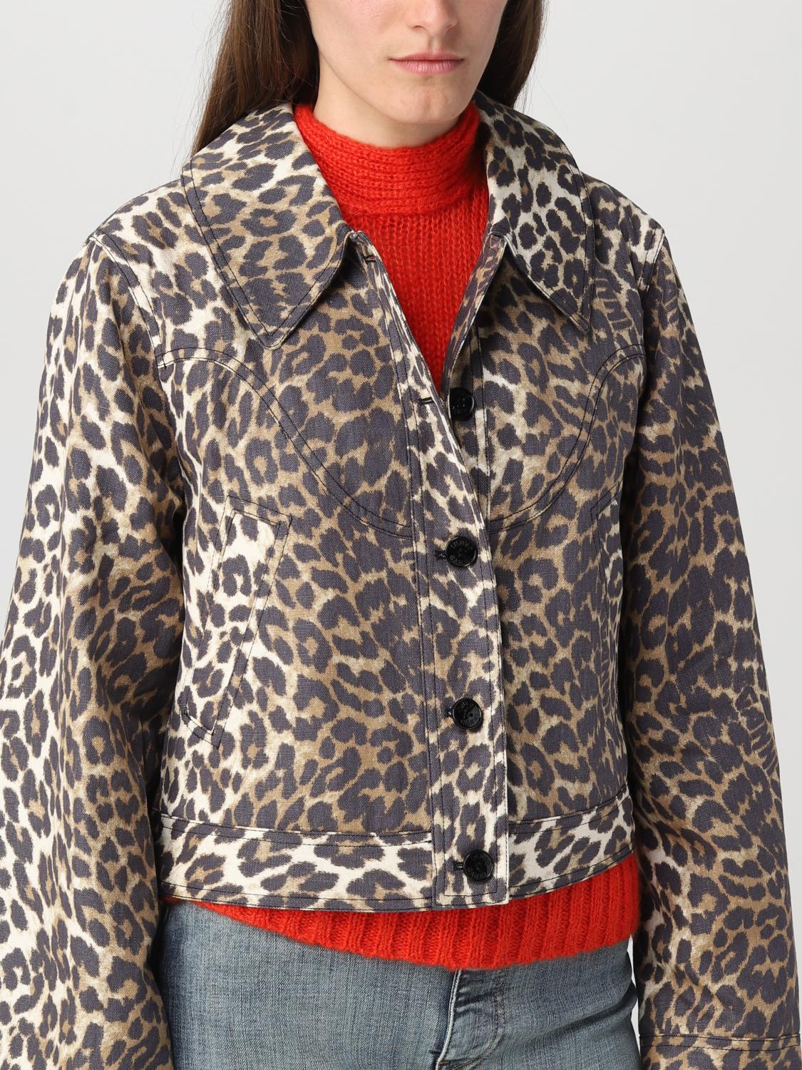 GANNI BLAZER: Ganni jacket in hemp and organic cotton, White - Img 5