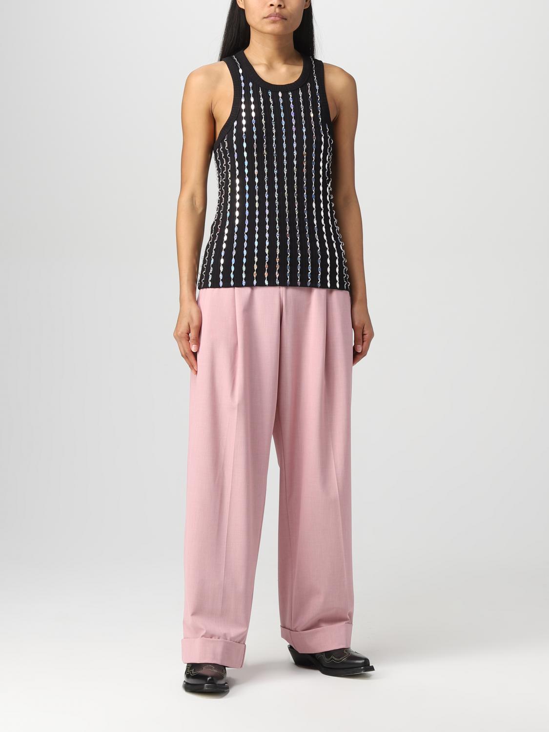 GANNI TOP: Top mujer Ganni, Negro - Img 2