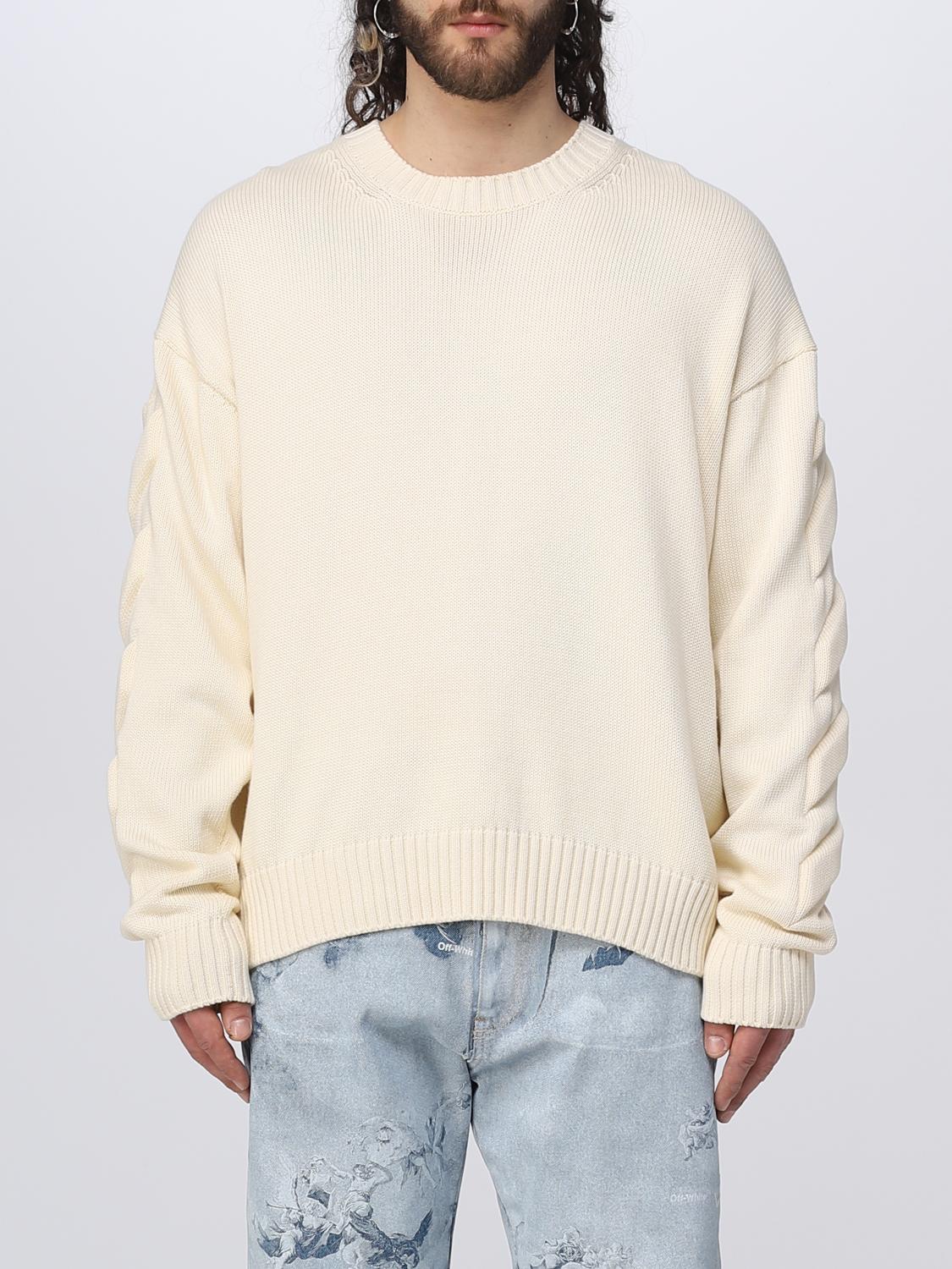 Pull homme Off-white - Beige