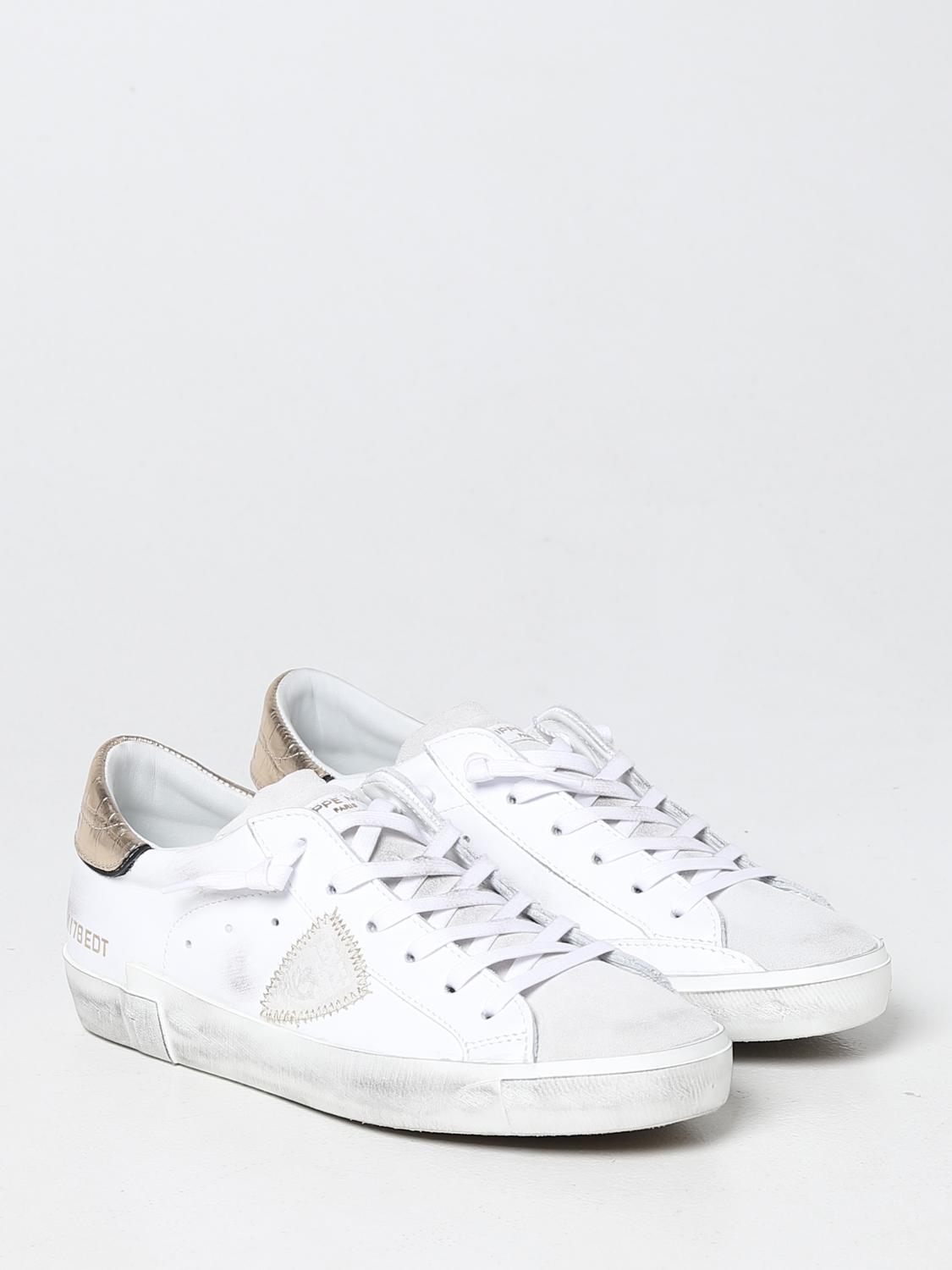 PHILIPPE MODEL ZAPATILLAS: Zapatillas mujer Philippe Model, Blanco - Img 2
