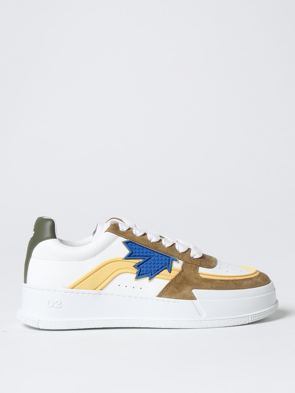 DSQUARED2 BASKETS: Baskets homme Dsquared2, Blanc 1 - Img 1