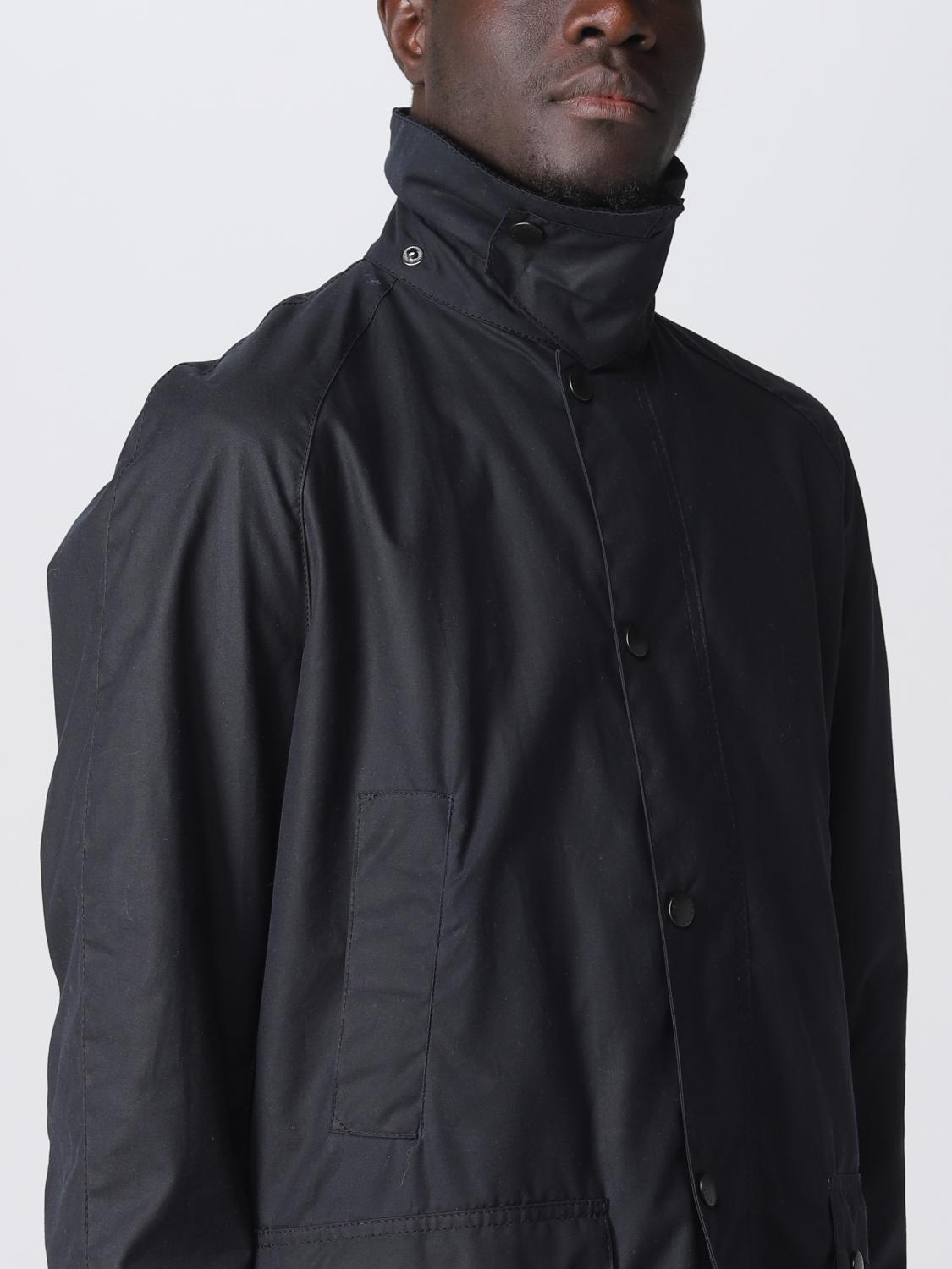BARBOUR ジャケット: Barbour ワックスドナイロンジャケット, ブルー - Img 4