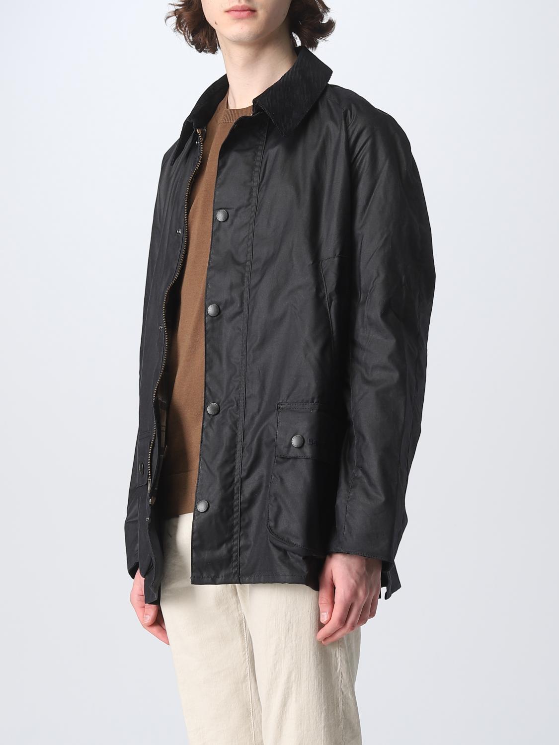 BARBOUR ジャケット: Barbour ワックスドナイロンジャケット, ネイビー - Img 3