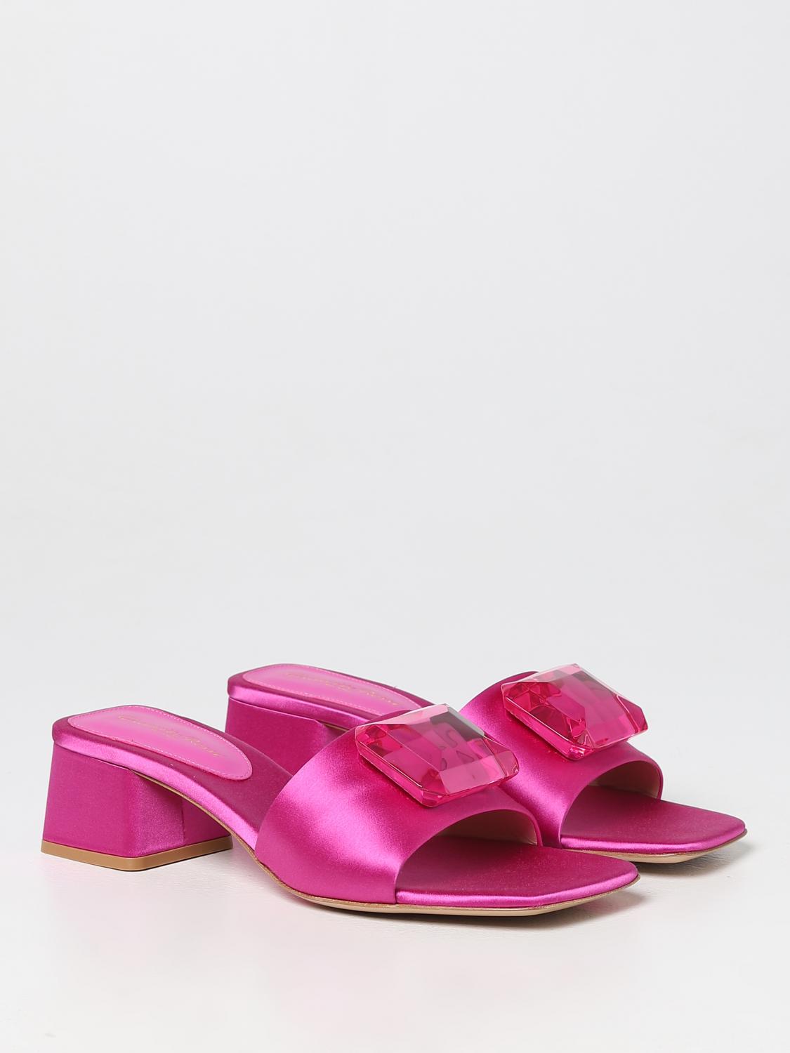 GIANVITO ROSSI HEELED SANDAL: High heel shoes woman Gianvito Rossi, Pink - Img 2