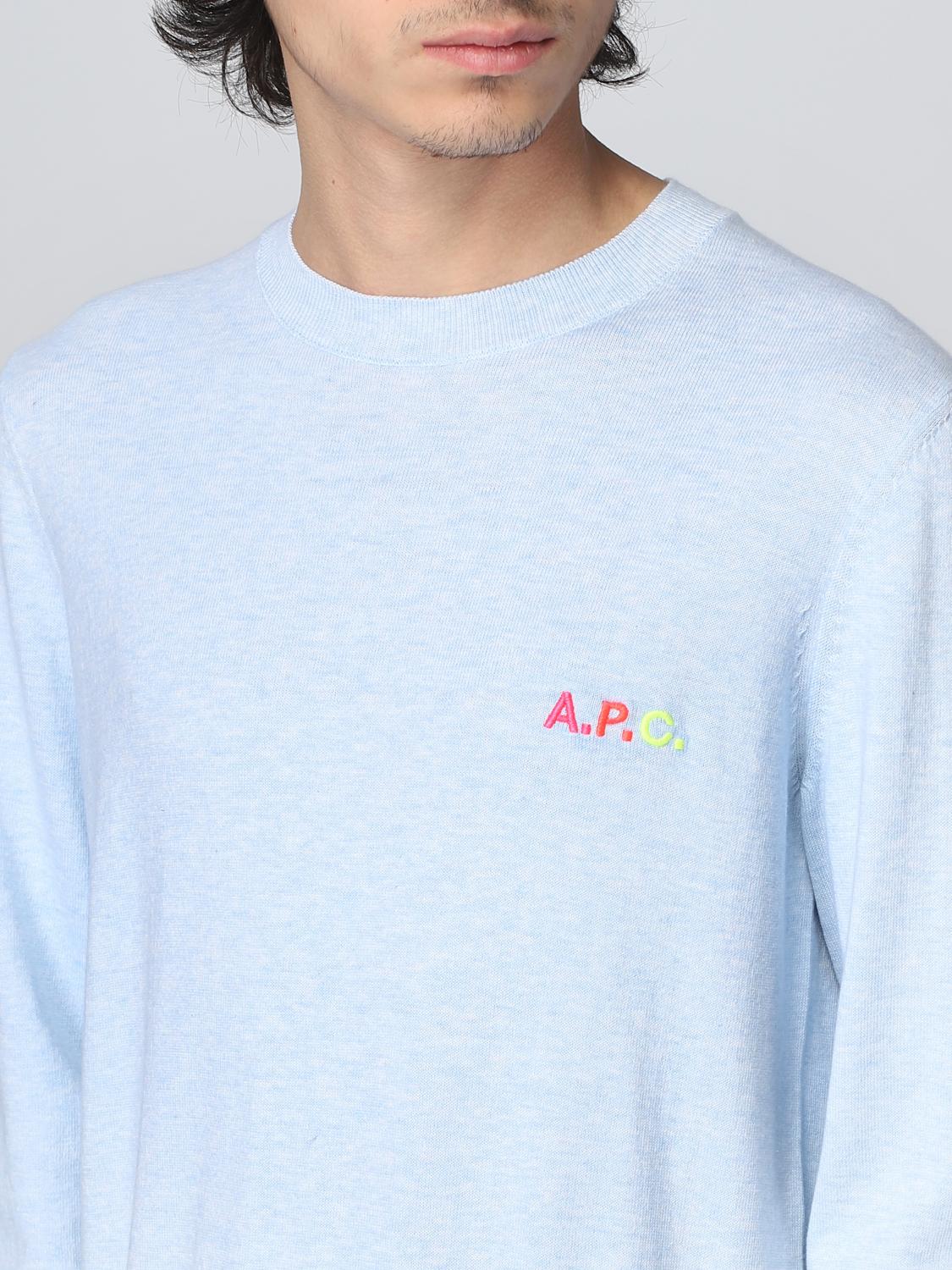 A.P.C. PULLOVER: Pullover herren A.P.C., Blau - Img 4