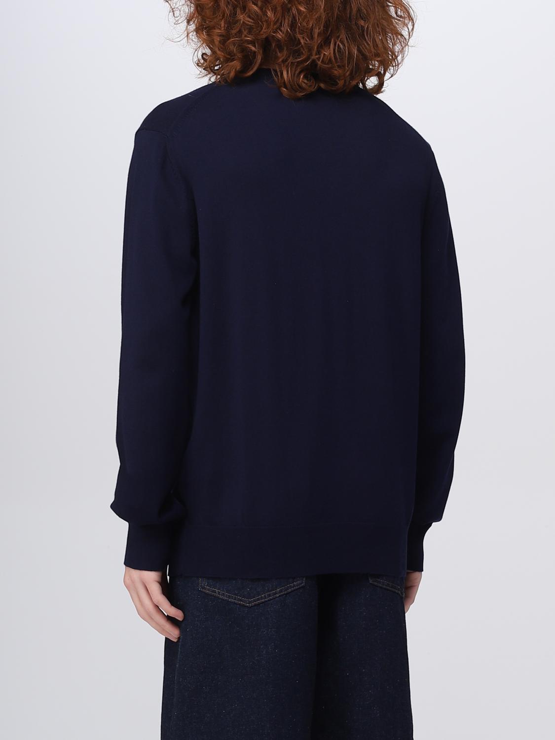 A.P.C. 스웨터: 스웨터 남성 A.P.C., 블루 1 - Img 3
