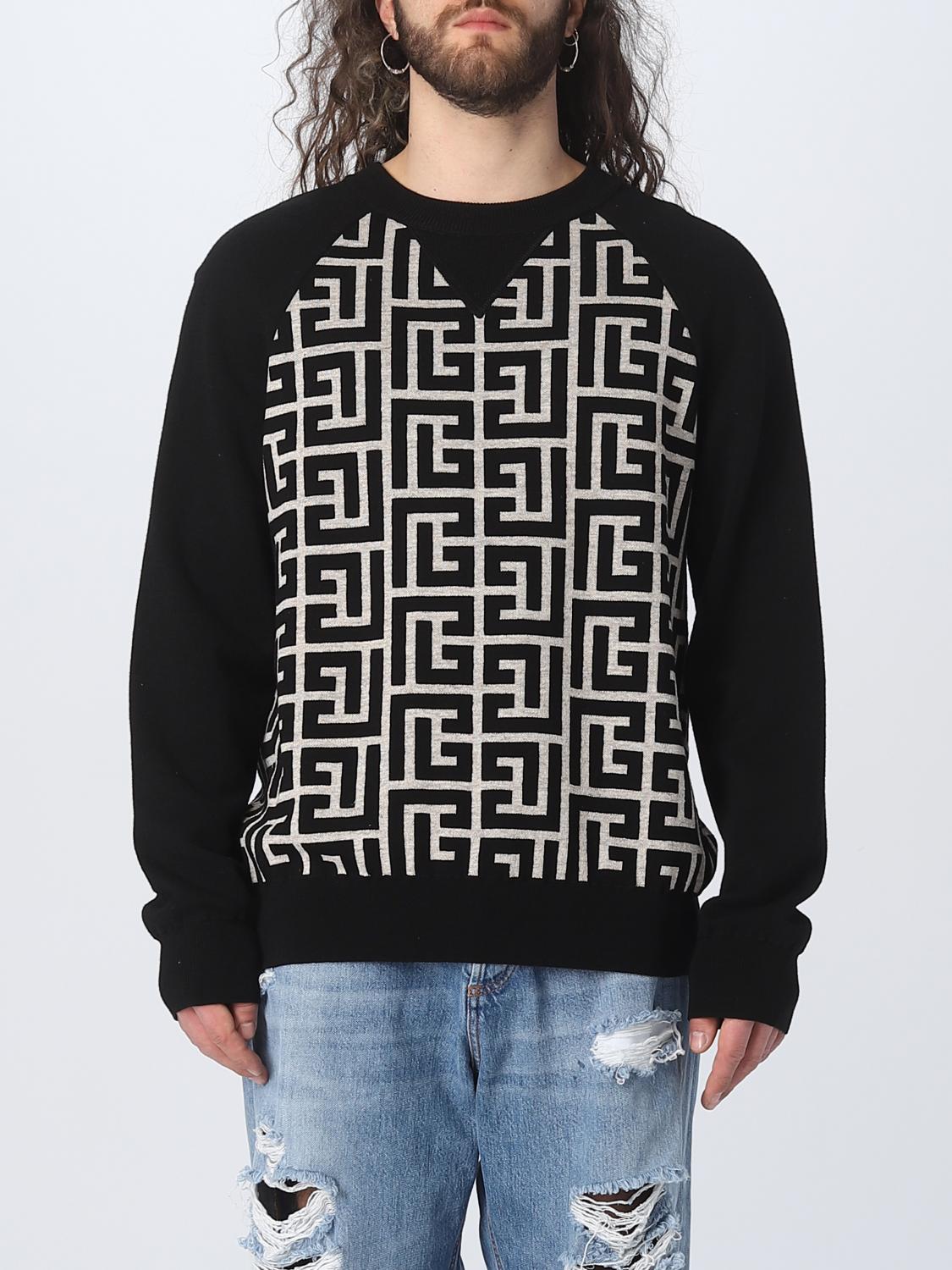 BALMAIN PULL: Pull homme Balmain, Noir - Img 1
