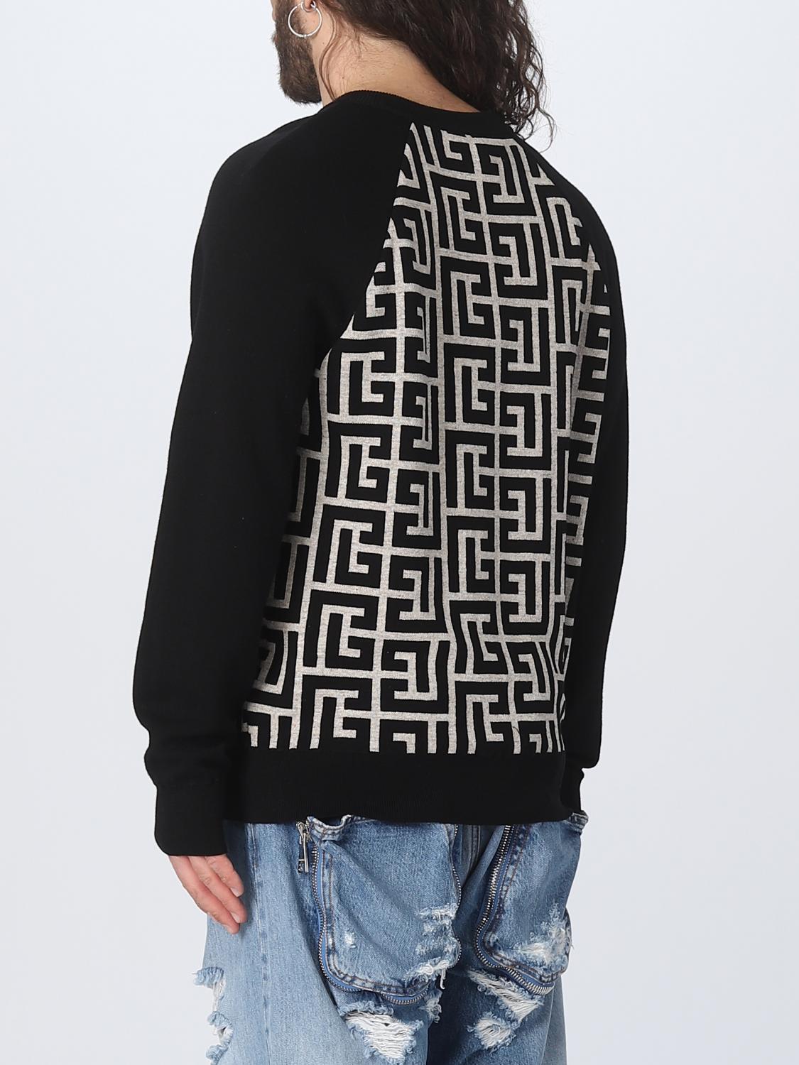 BALMAIN PULL: Pull homme Balmain, Noir - Img 3