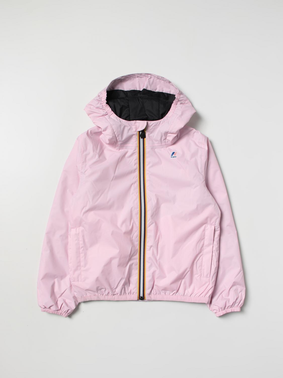 K-WAY JACKET: Jacket kids K-way, Pink - Img 1