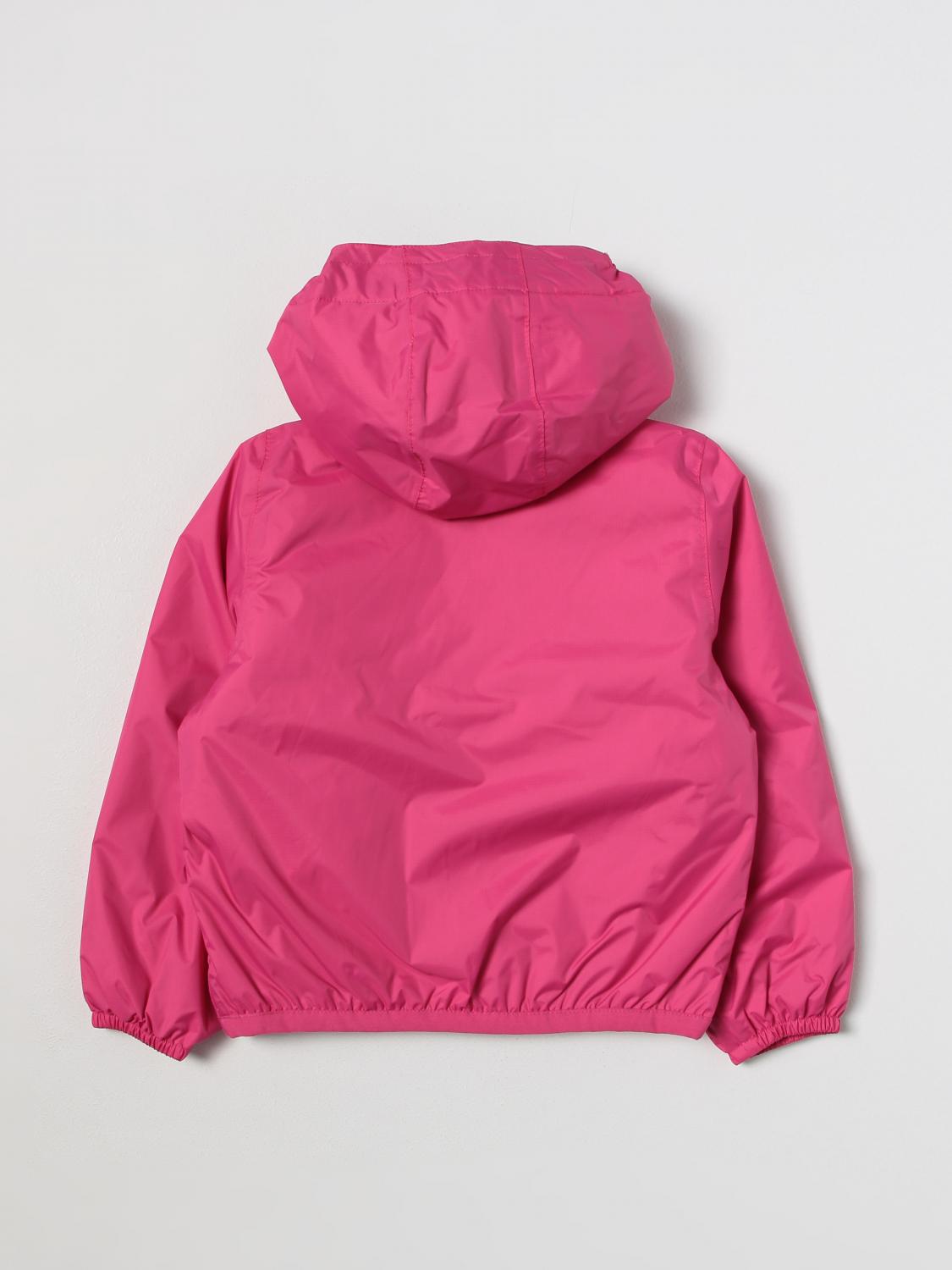 K-WAY JACKET: Jacket kids K-way, Baby Pink - Img 2