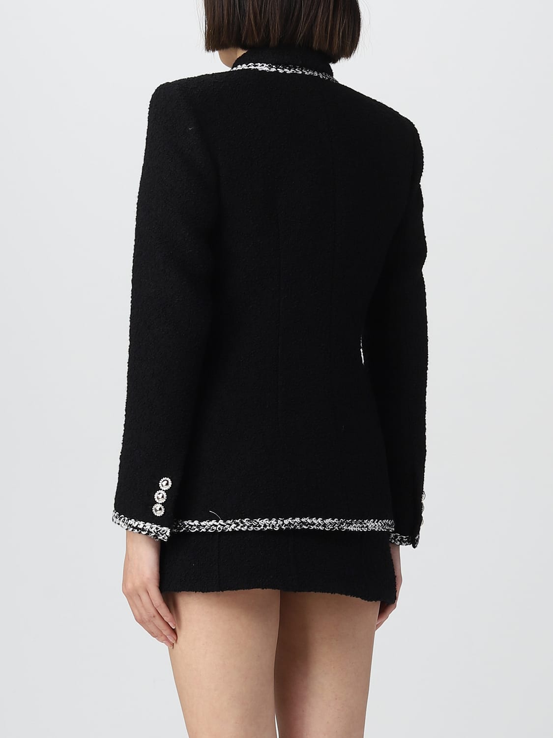 ALESSANDRA RICH BLAZER: Blazer damen Alessandra Rich, Schwarz - Img 3