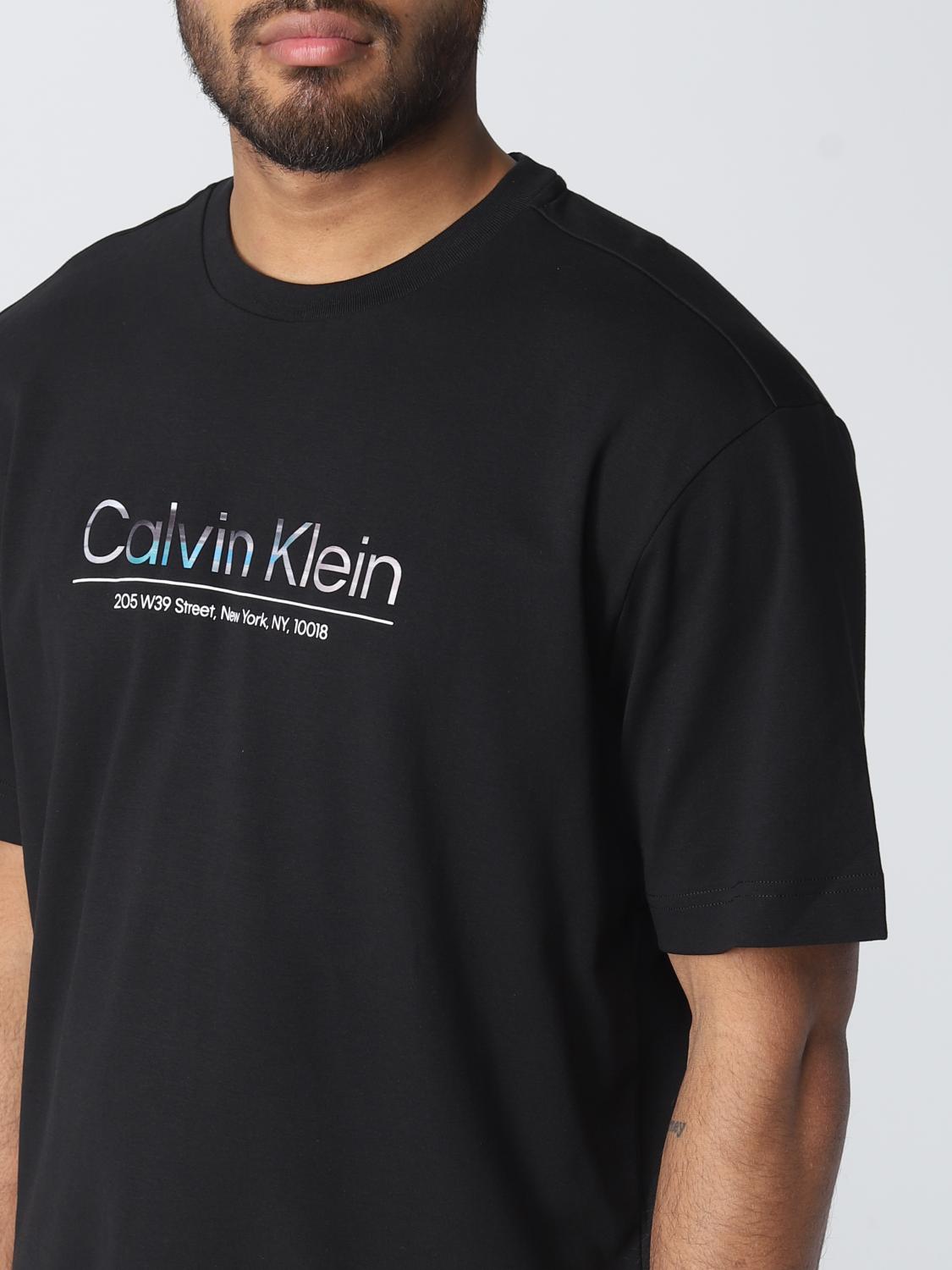 CALVIN KLEIN T-SHIRT: T-shirt men Calvin Klein, Black - Img 3