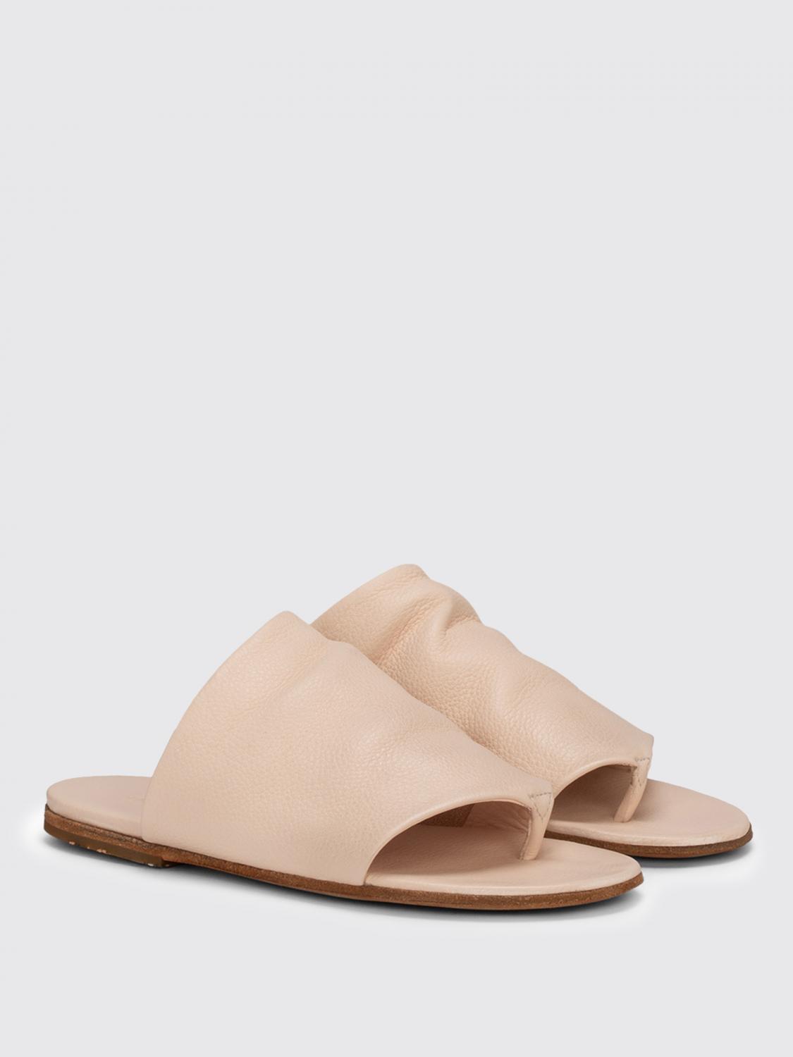 MARSÈLL FLAT SANDAL: Flat sandals woman Marsell, Apricot - Img 2
