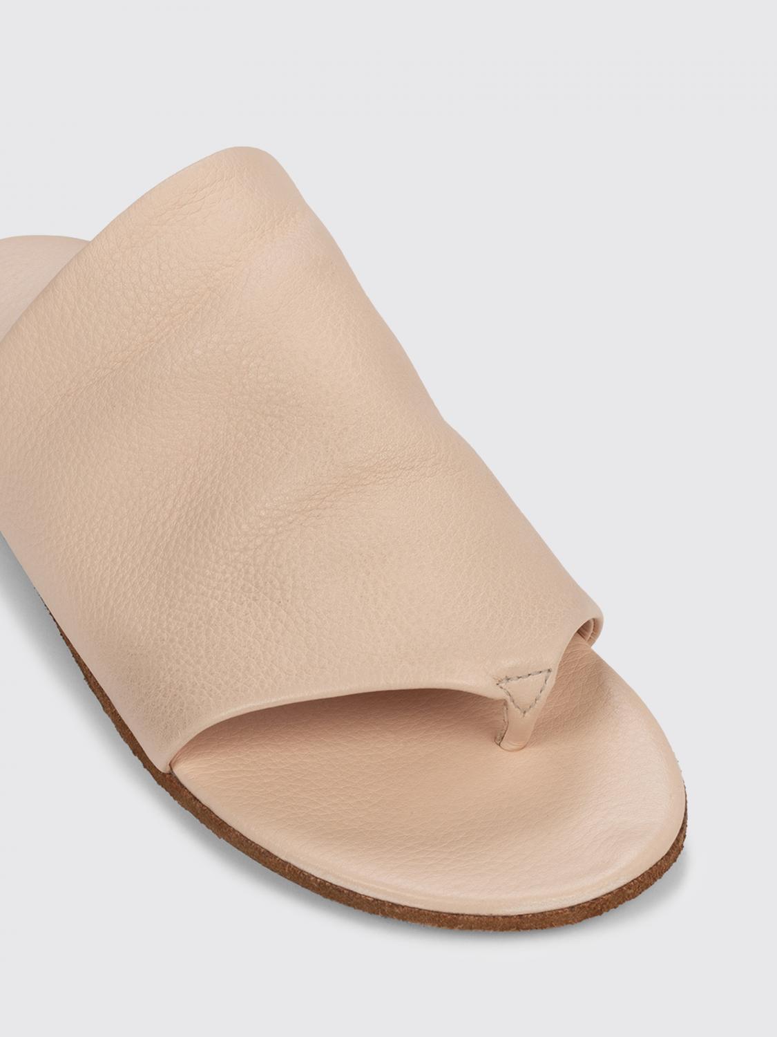 MARSÈLL FLAT SANDAL: Flat sandals woman Marsell, Apricot - Img 4