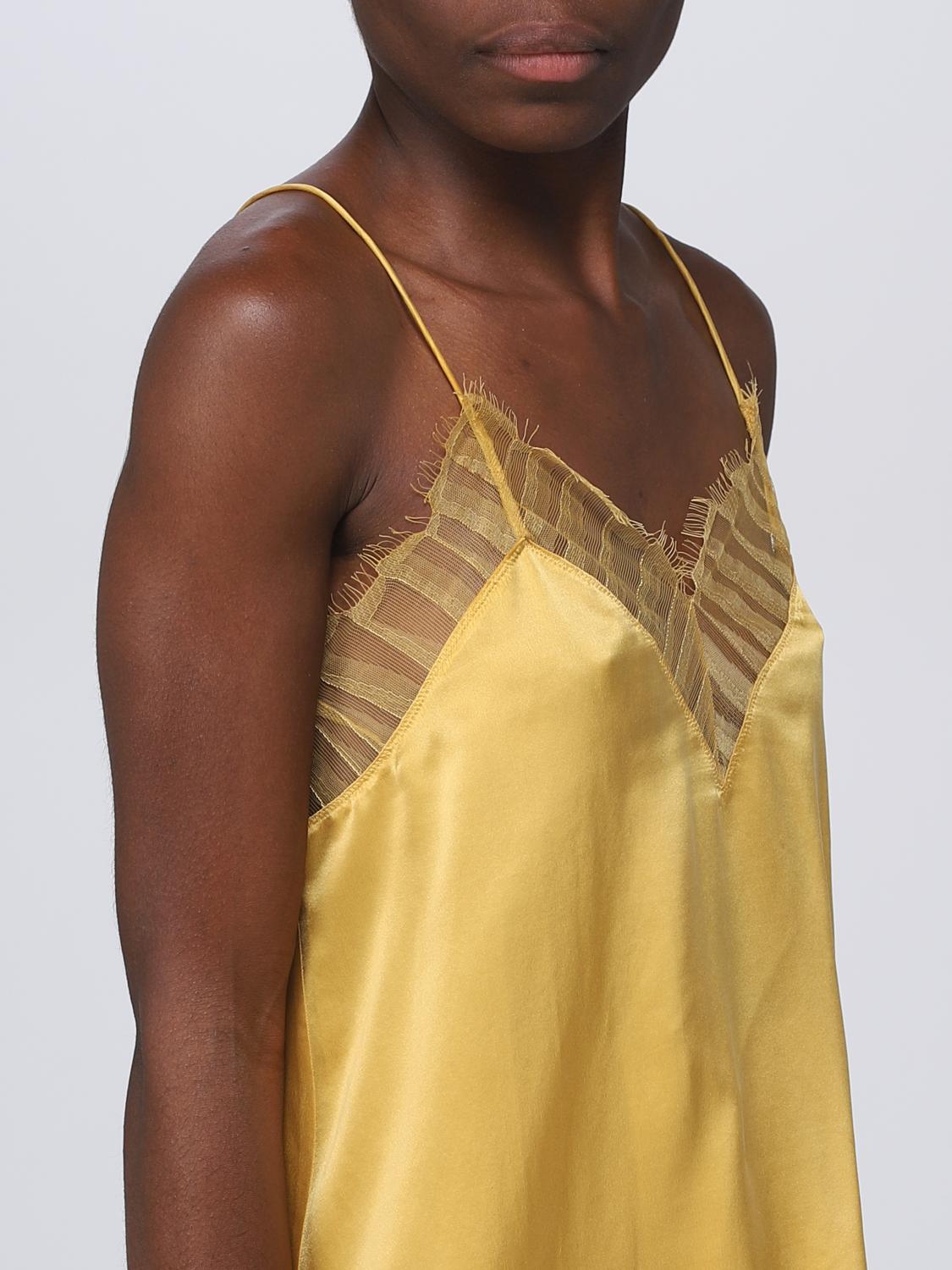 IRO TOP: Top e bluse donna Iro, Giallo - Img 3
