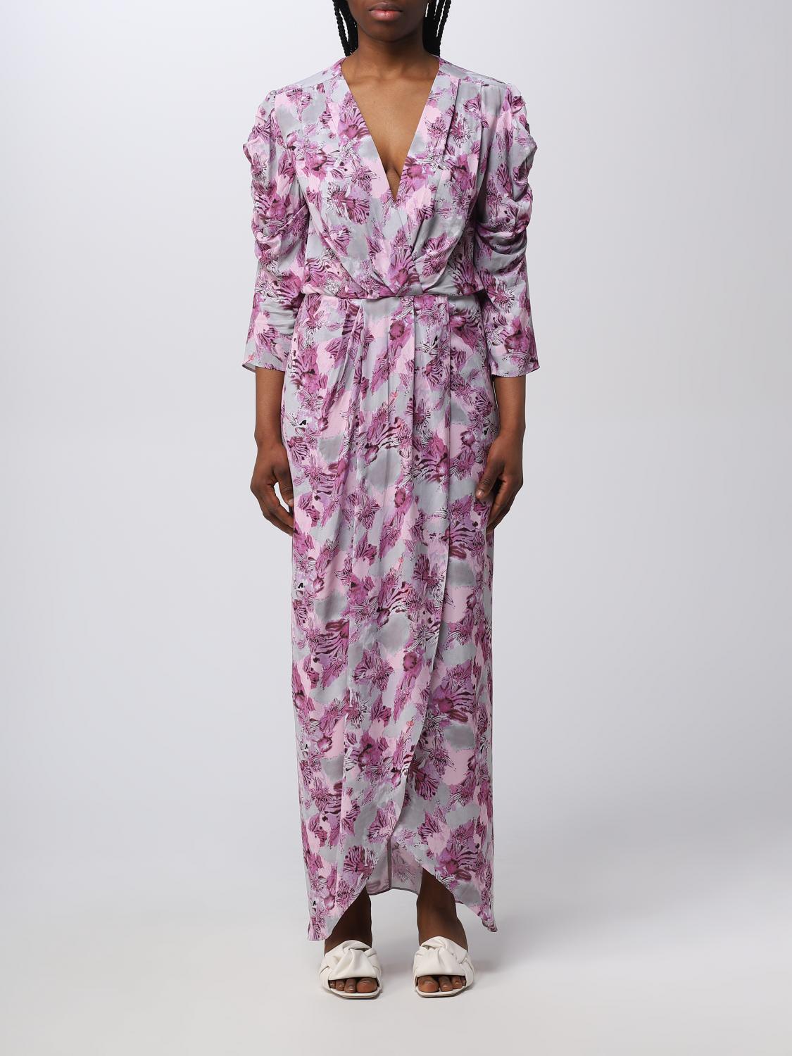 Iro Dress woman - Violet | WM33OPARA | GIGLIO.COM